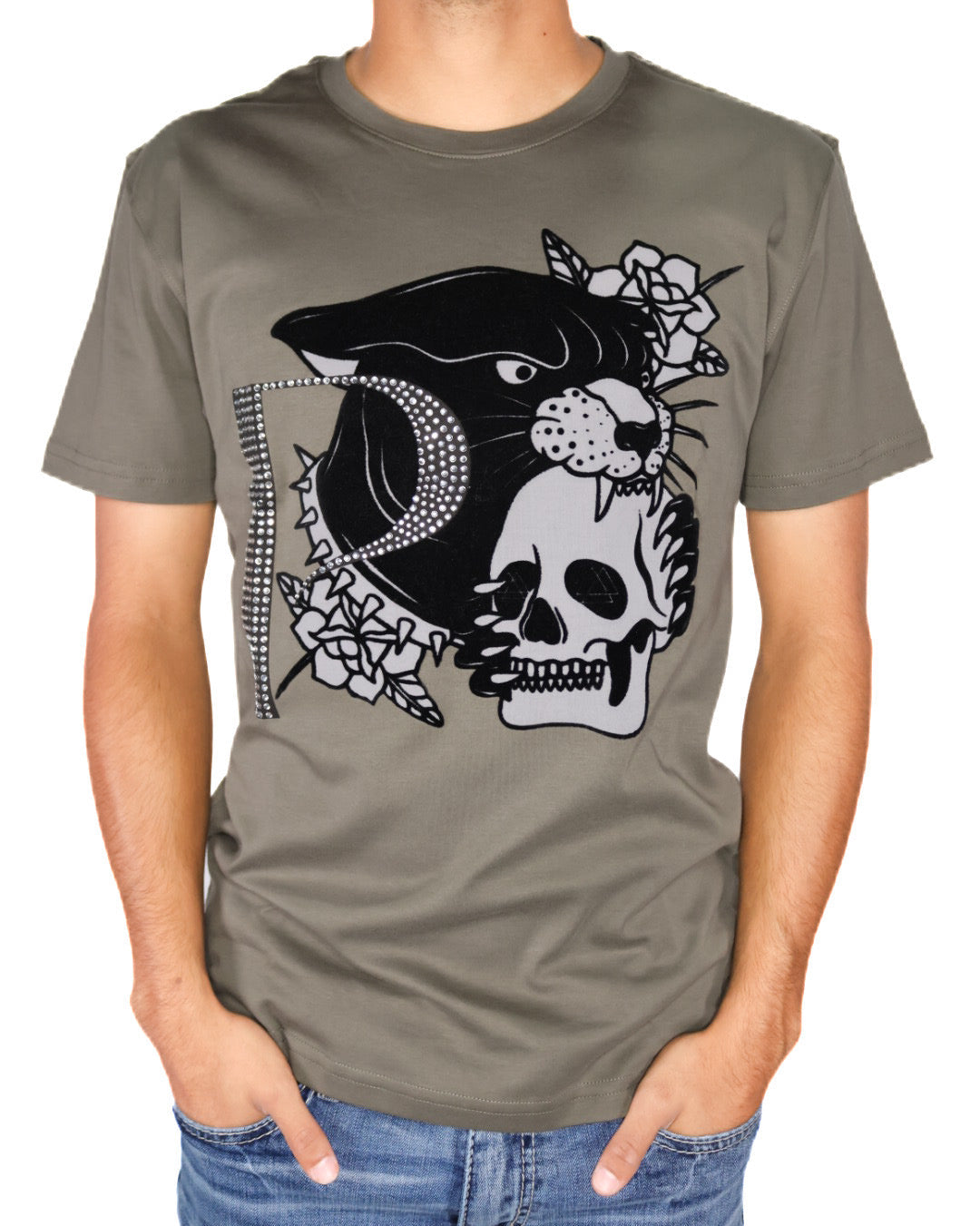 Camisa- Panther skull