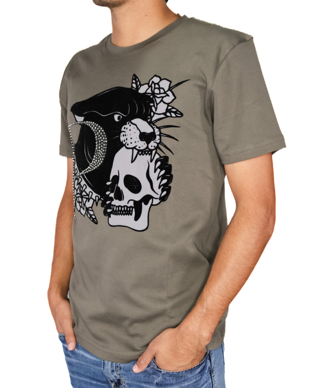 Camisa- Panther skull