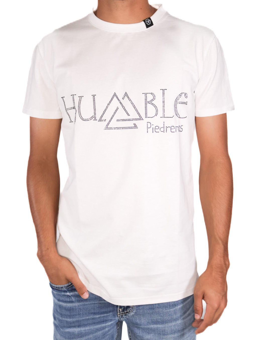 Humble Title White Shirt — side view