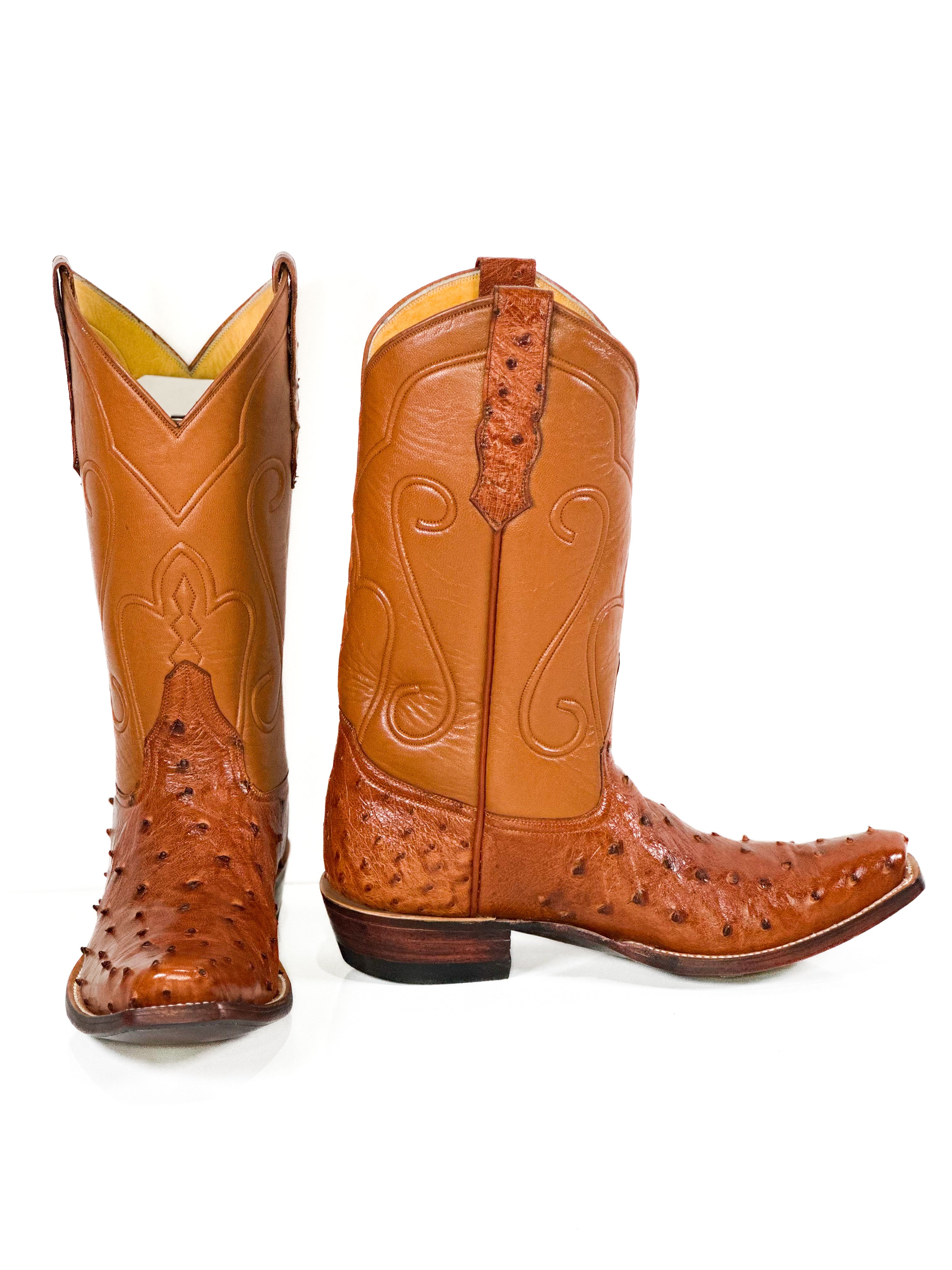 Men’s Ostrich Brick — angled view