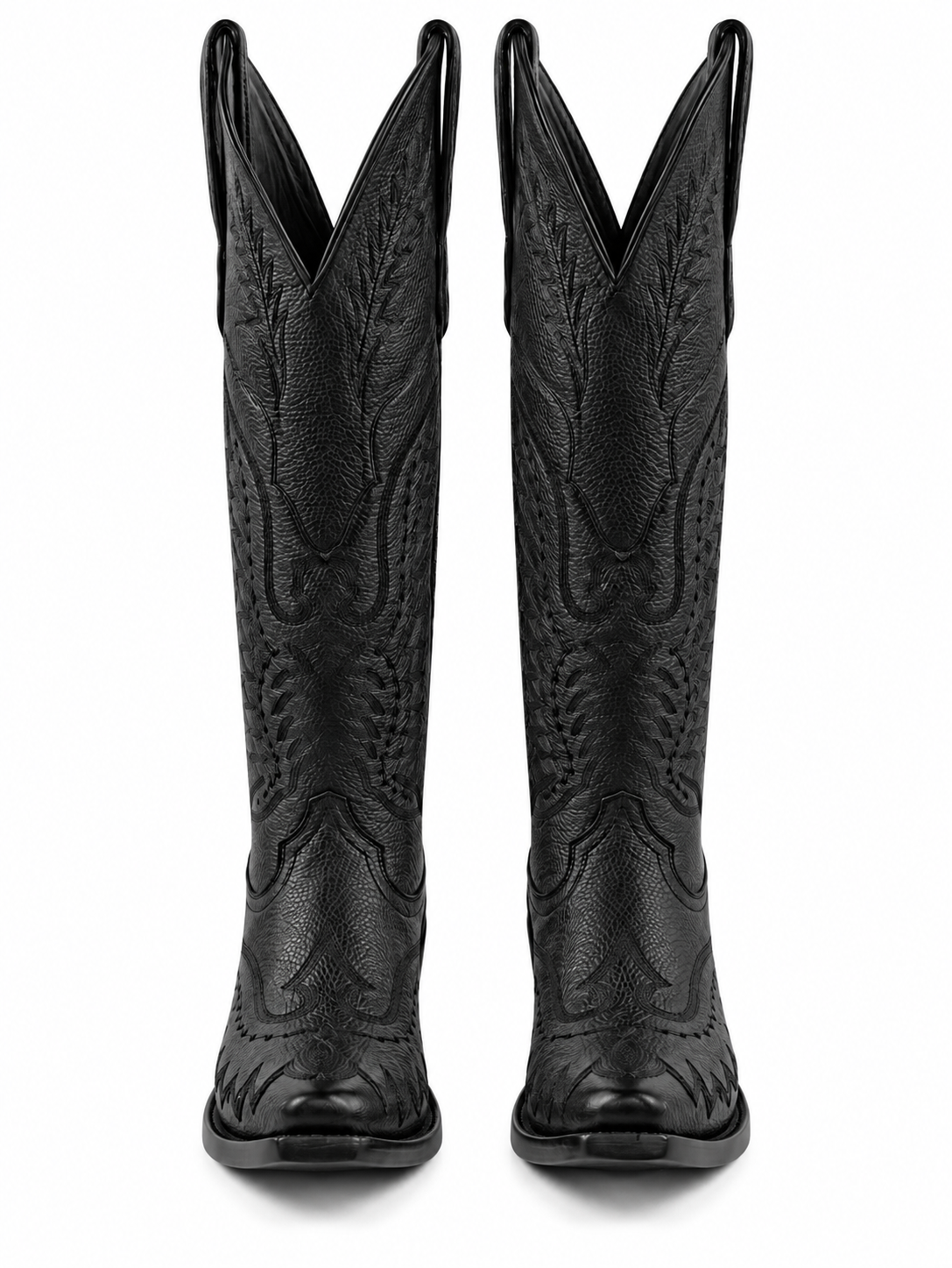 The Renata — Cowhide Snip Toe Women's Cowboy Boot, profile view