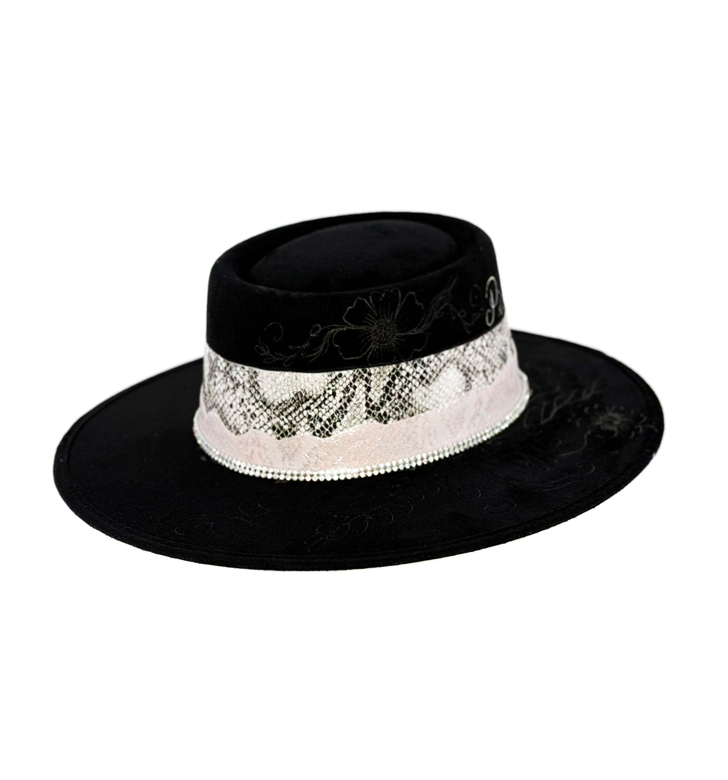 Babe Pink Hat — side view of Cuadra Piedreros cap