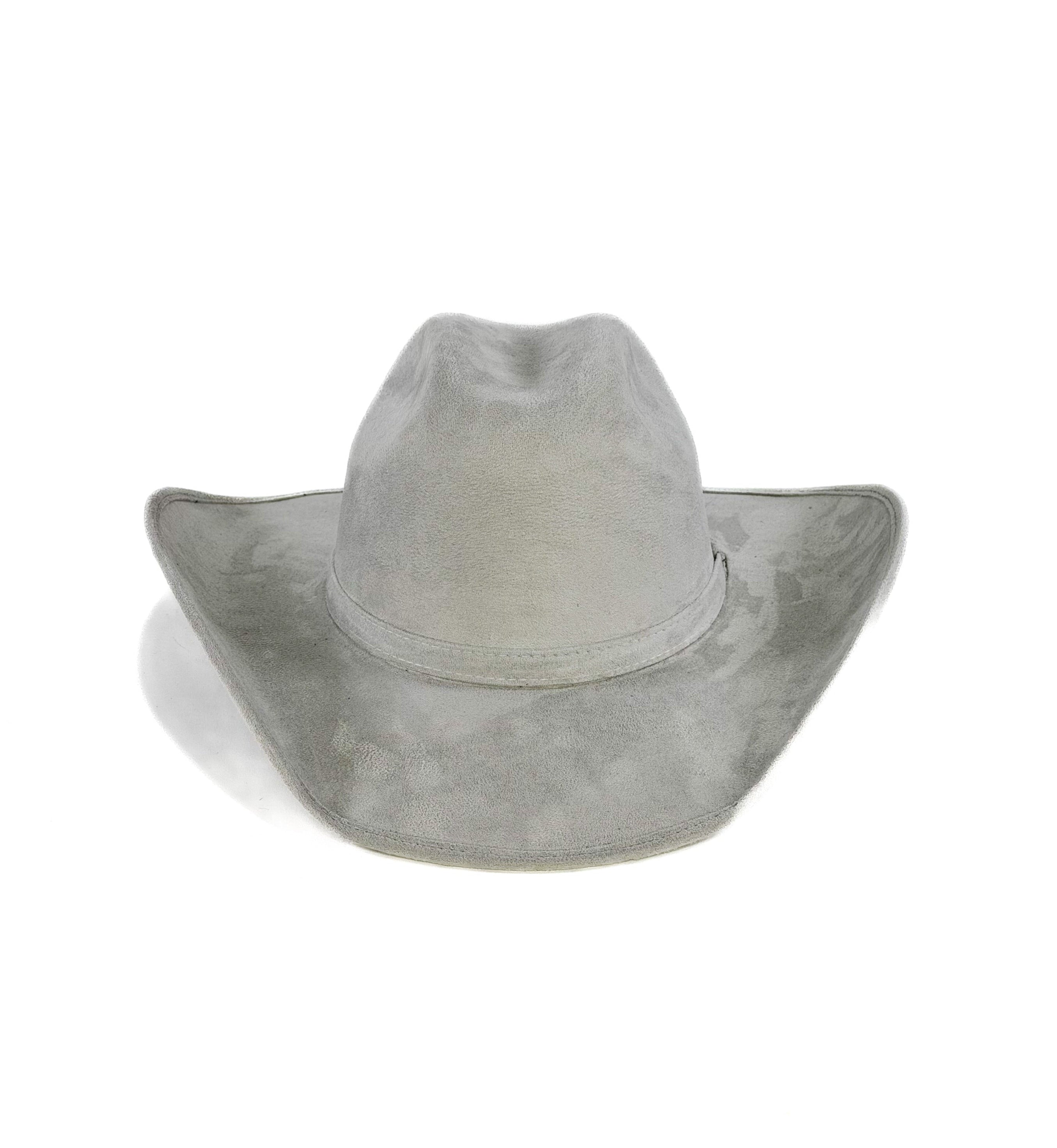 Gray Suede Hat — Cuadra Piedreros premium cap