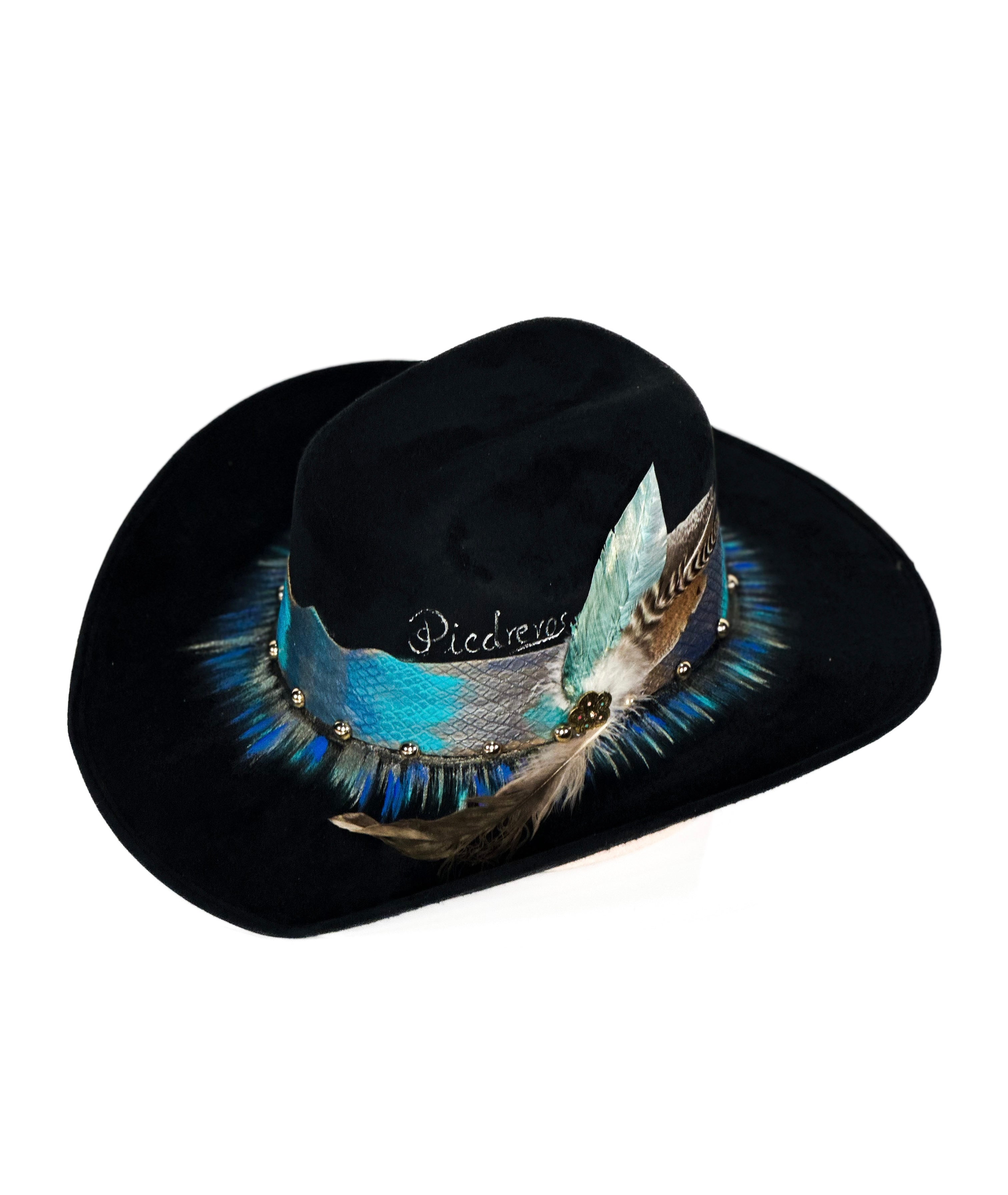 Moonlit aqua — side view