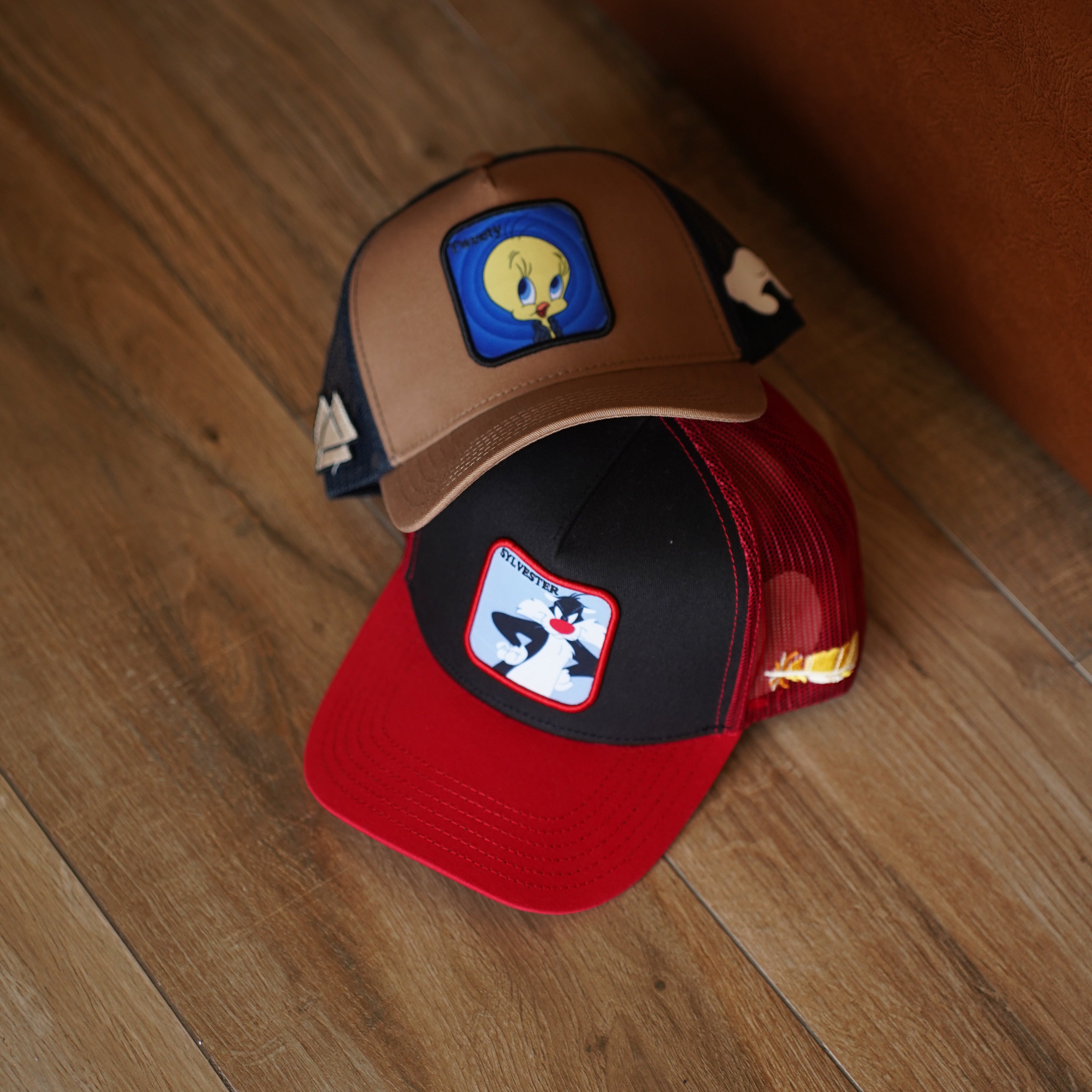 Cat & Bird Cap Bundle
