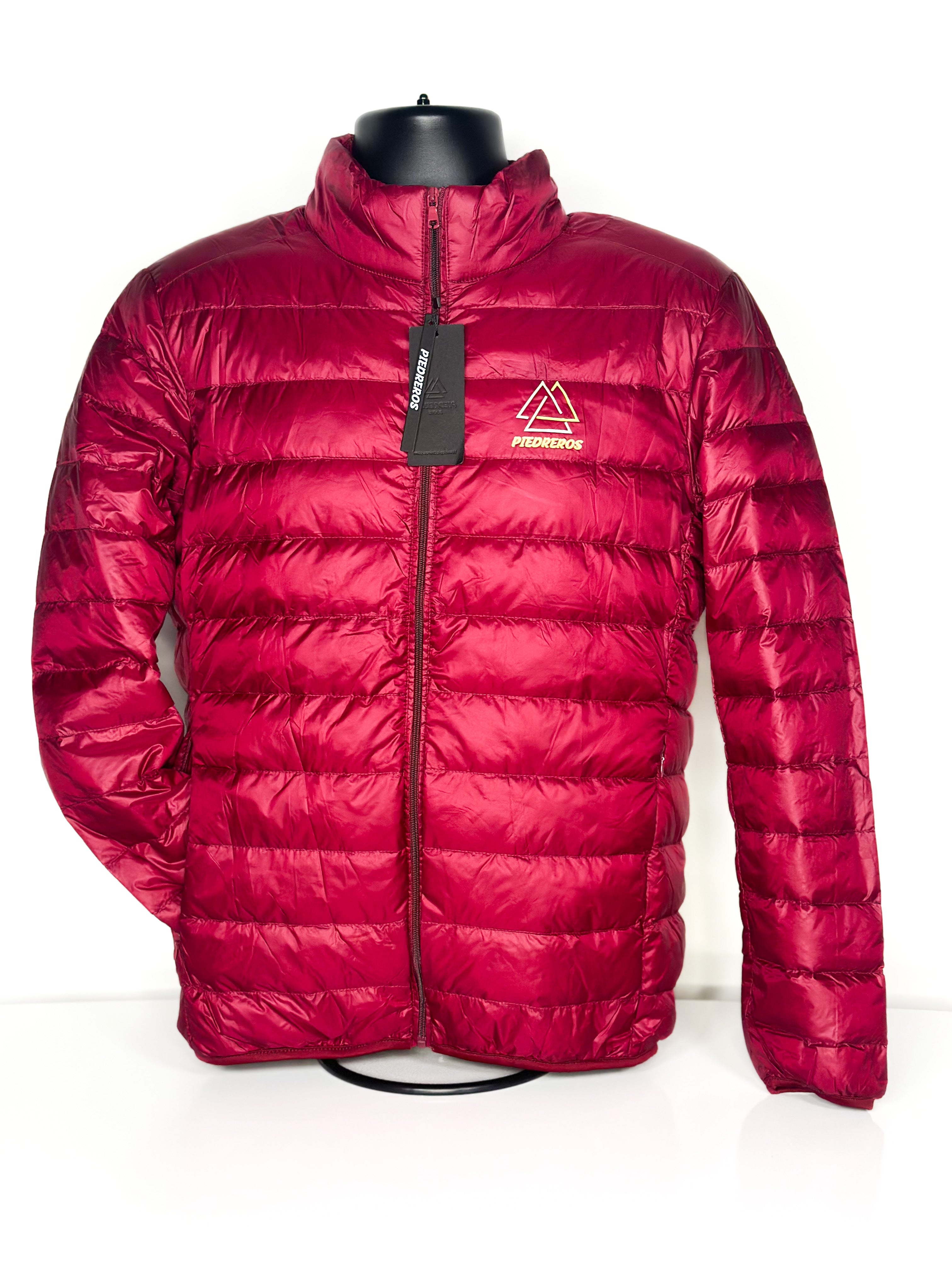 Mens Puffer Jacket — angled view