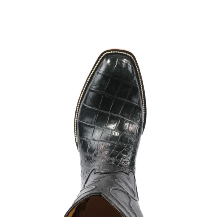 American Alligator French Toe Boot