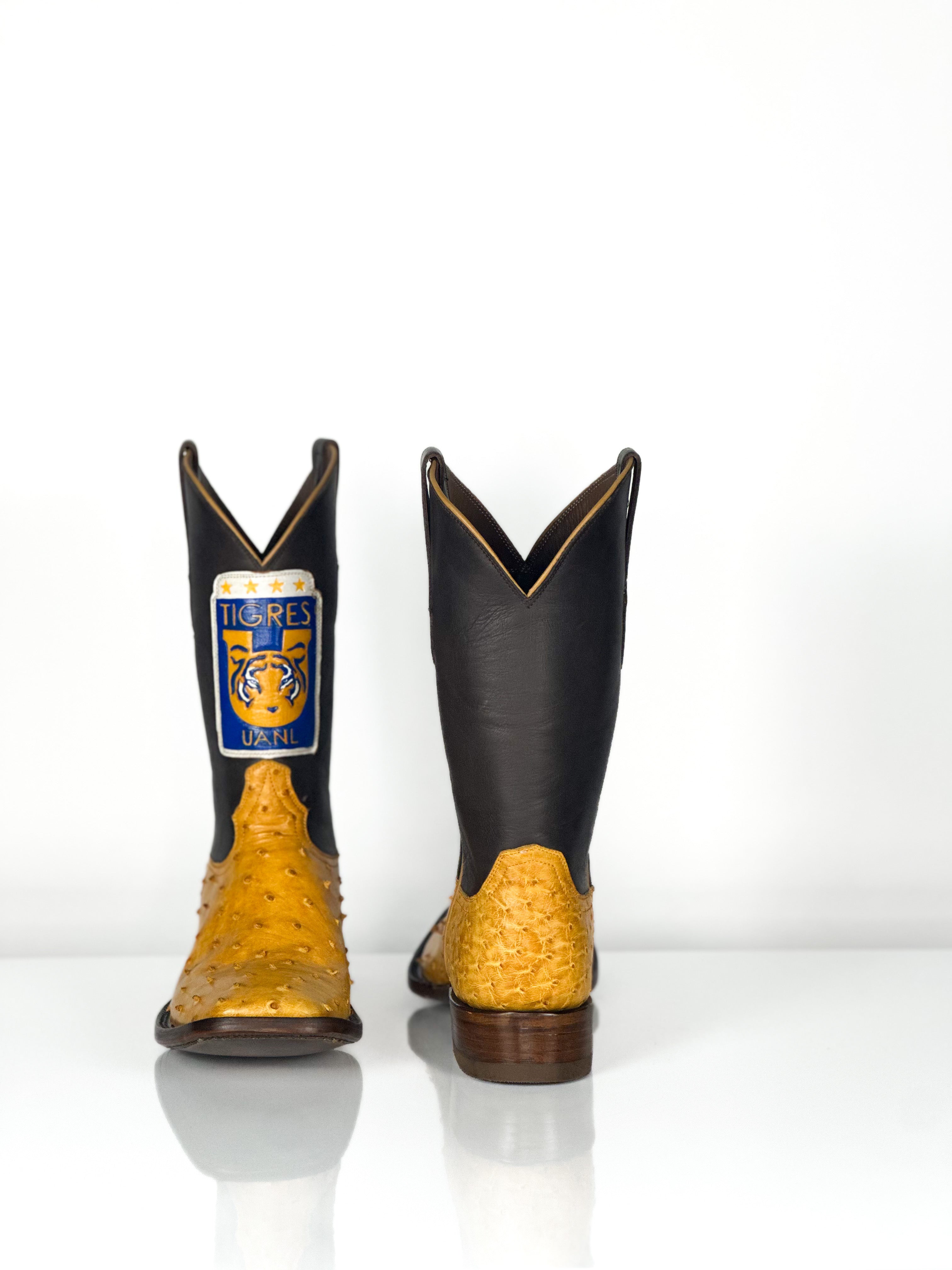 Team Boot — sole view of handmade western boots