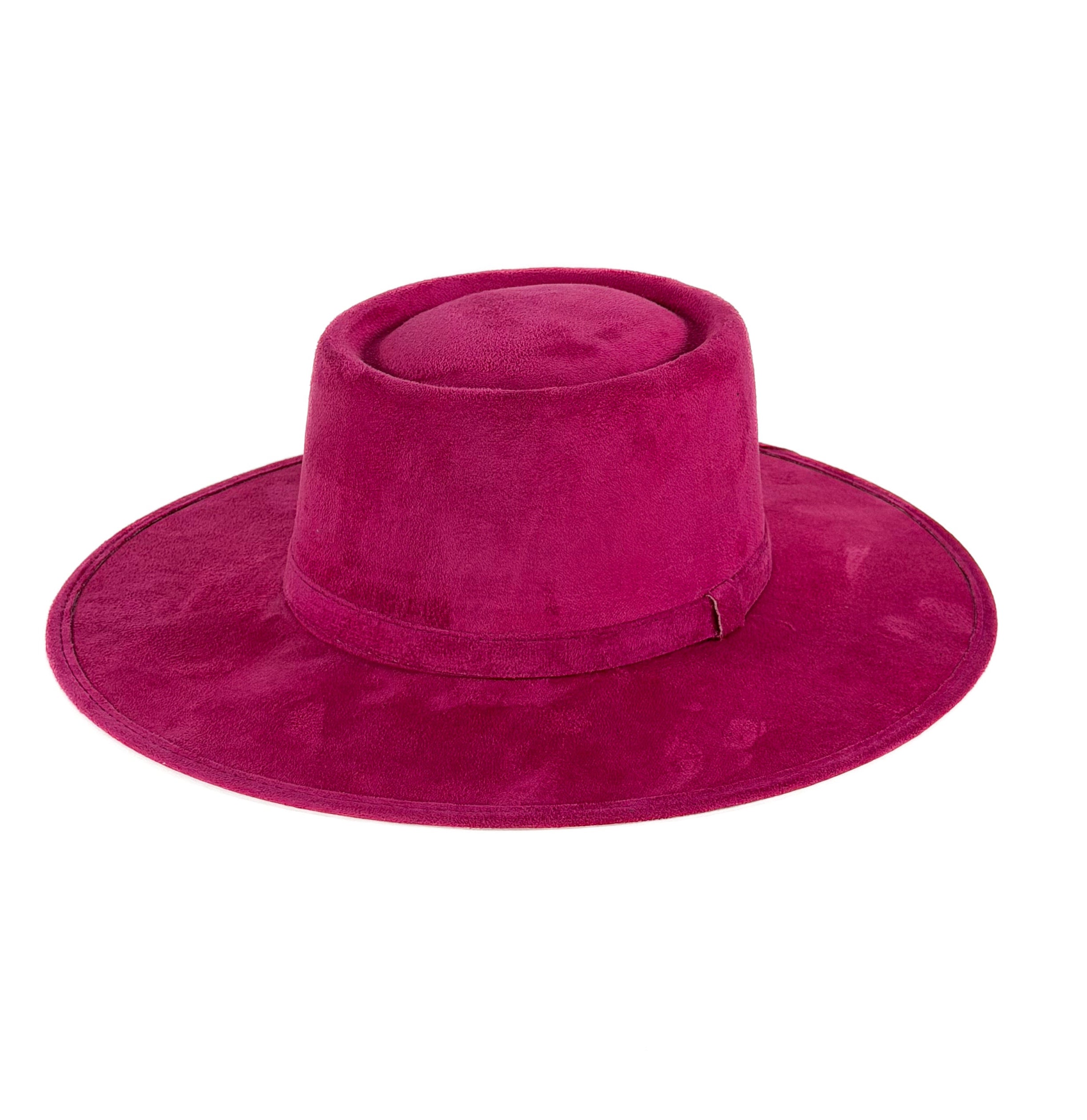 Winston Fucsia Hat — side view of Cuadra Piedreros cap