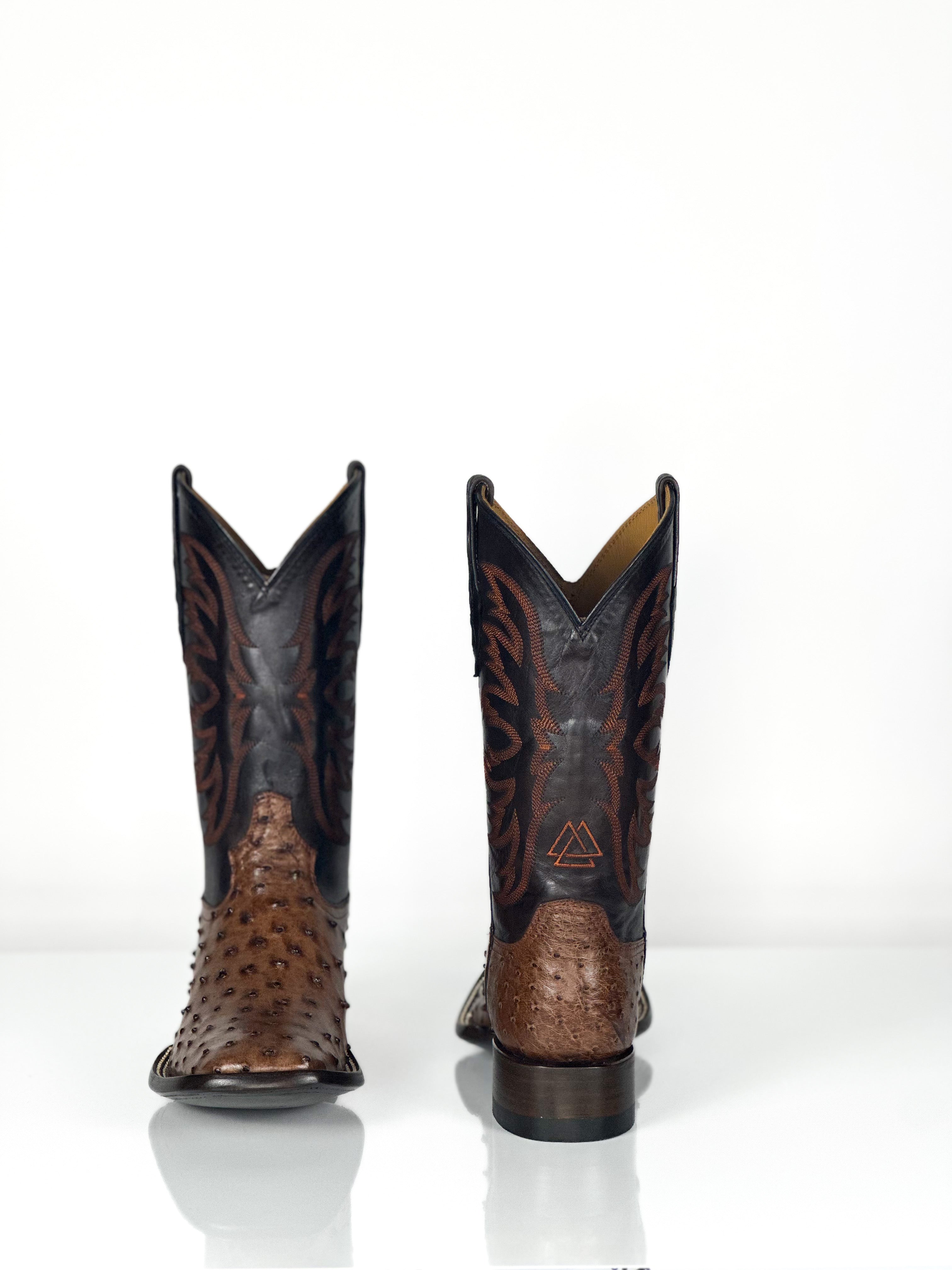 Ostrich - Bourbon — angled view