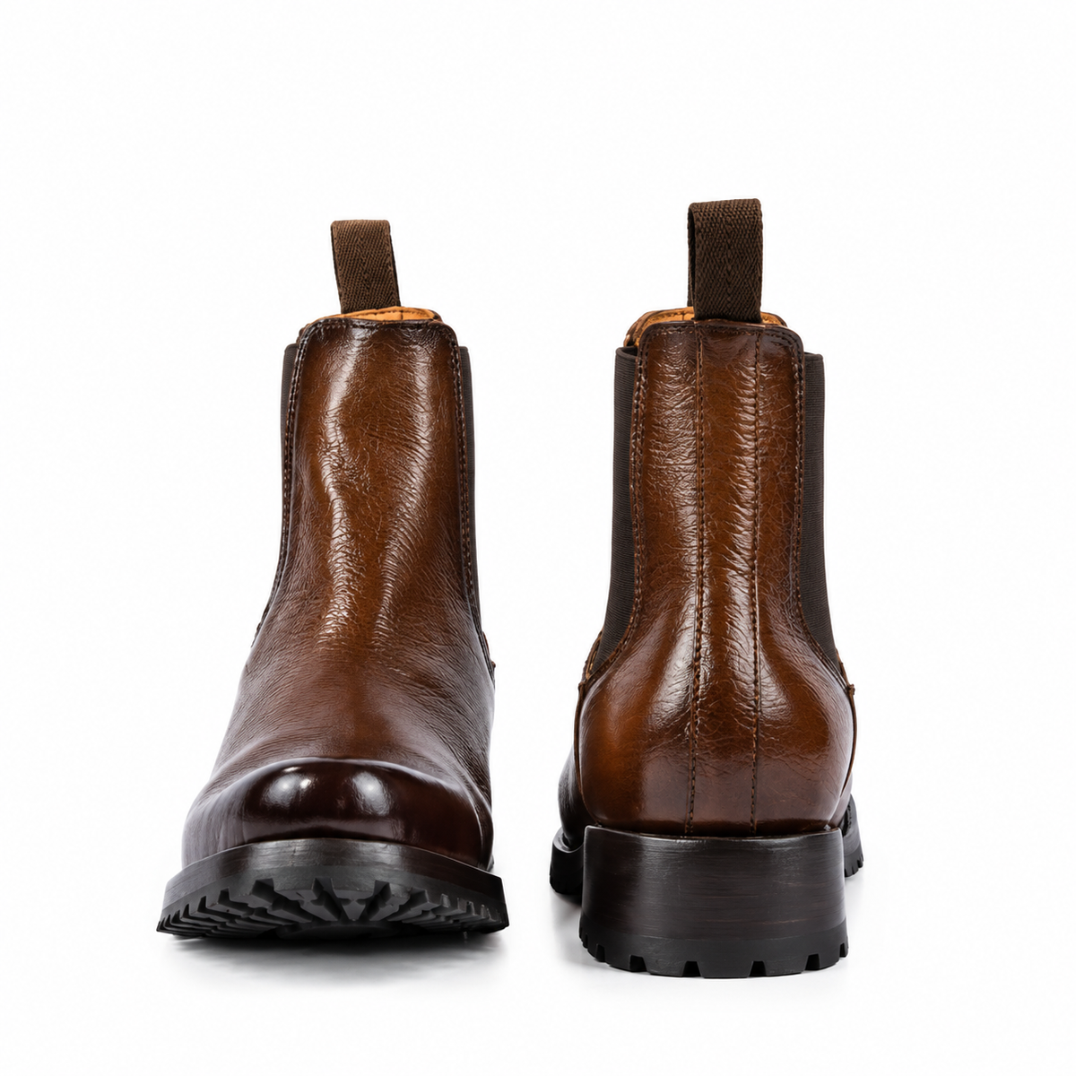 The Dallas — Leather Men's Cowboy Boot, profile view