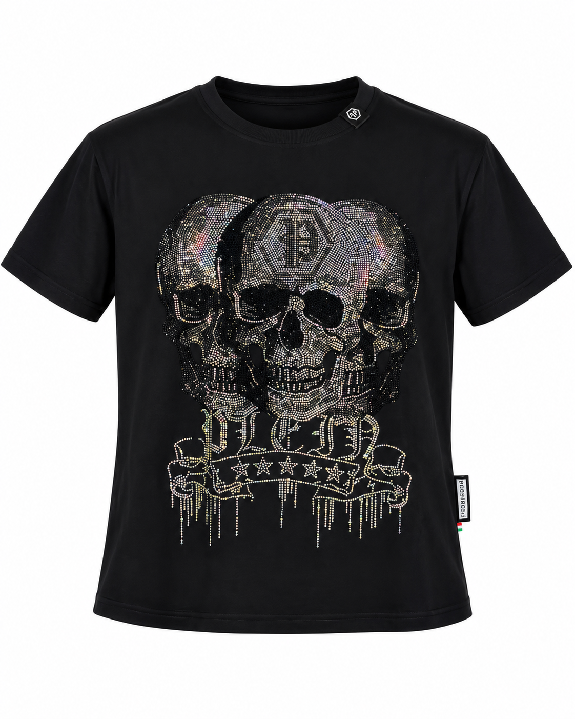 Triple Threat T-Shirt — Western Tee, front and side view