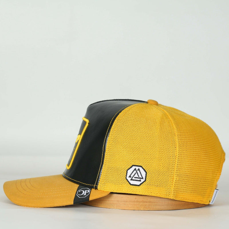 Leather Caps — inside view of Cuadra Piedreros cap