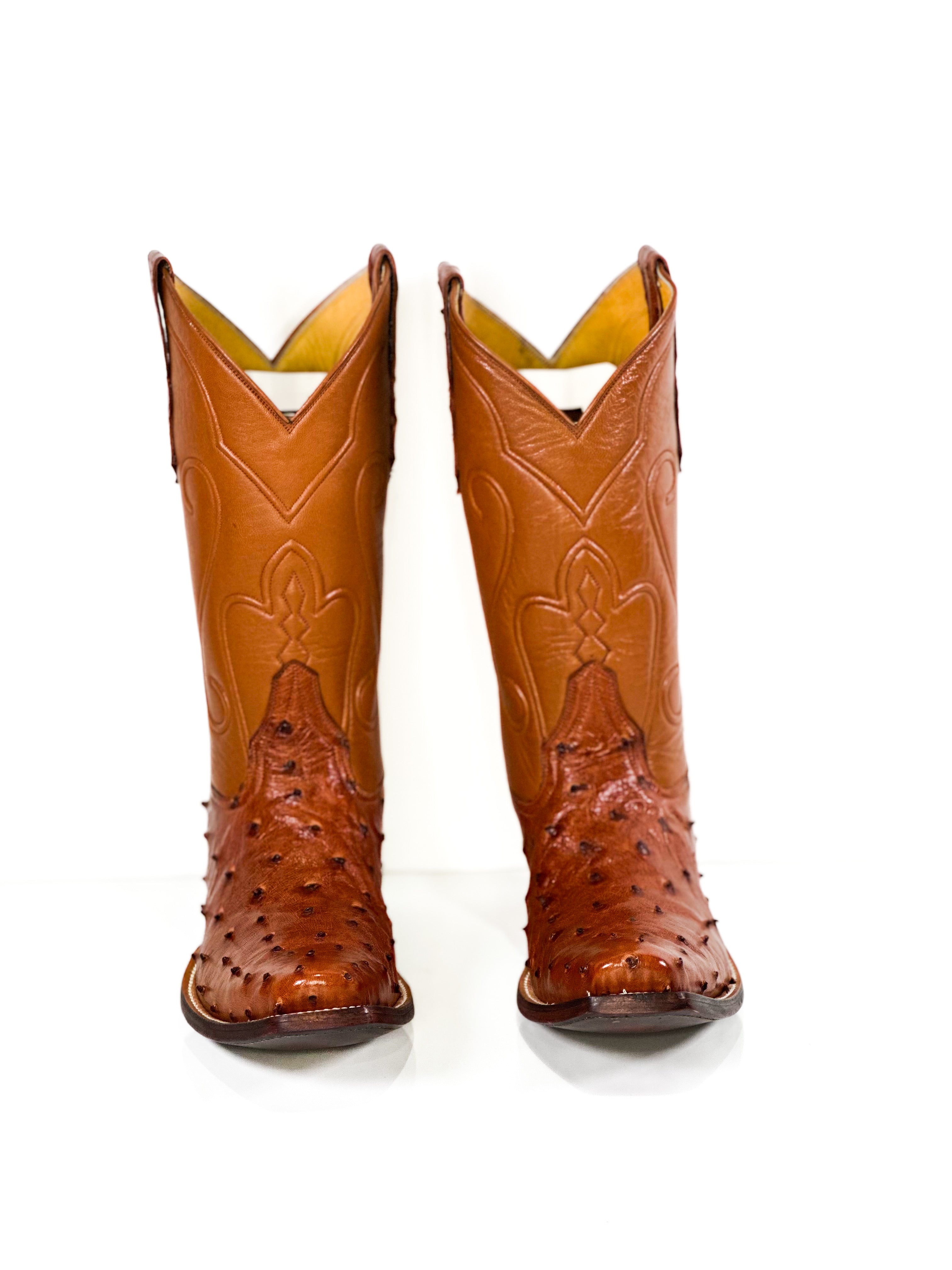 Men’s Ostrich Brick — side view