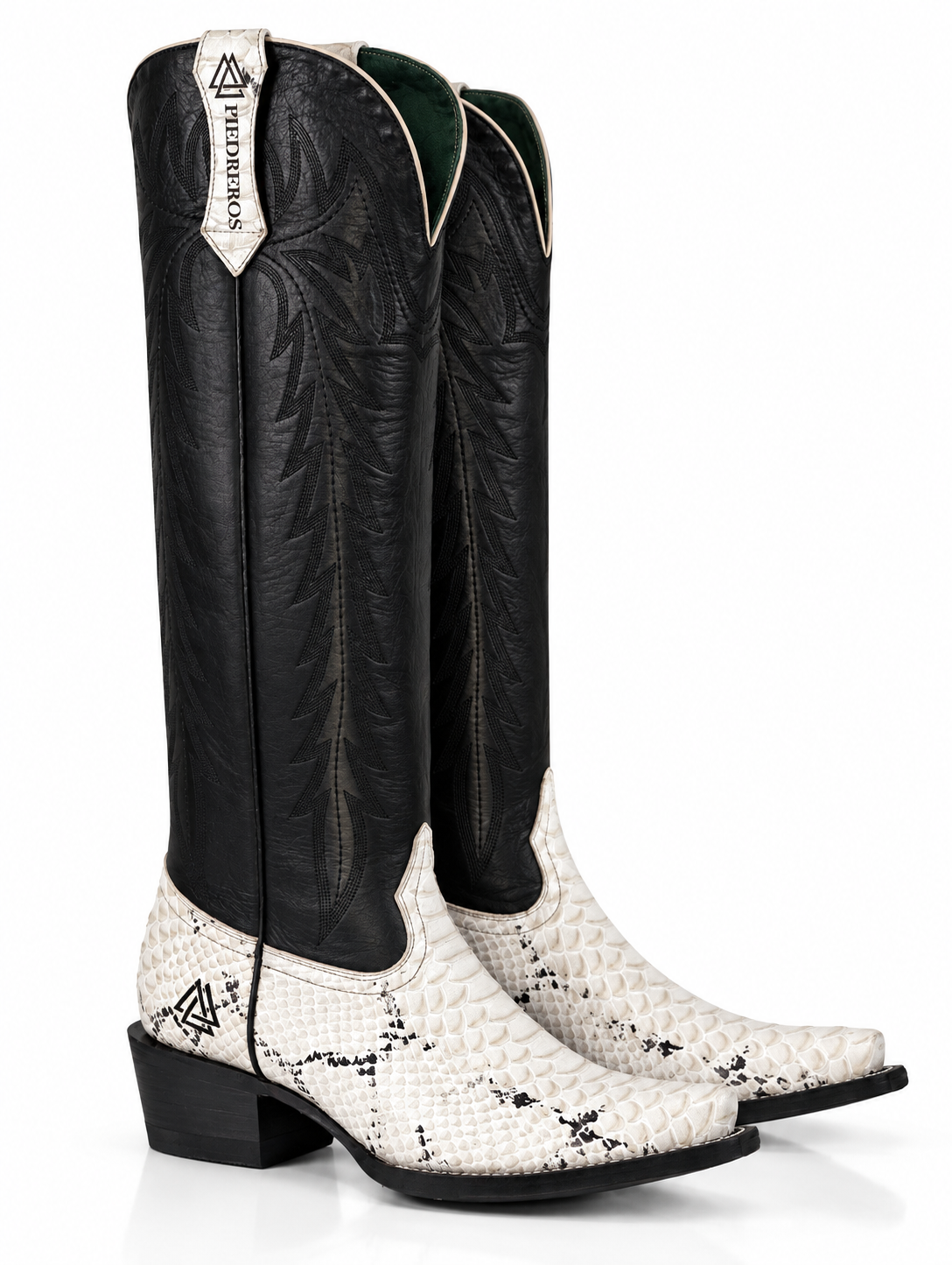 The Wendy — Leather Women's Cowboy Boot, side view
