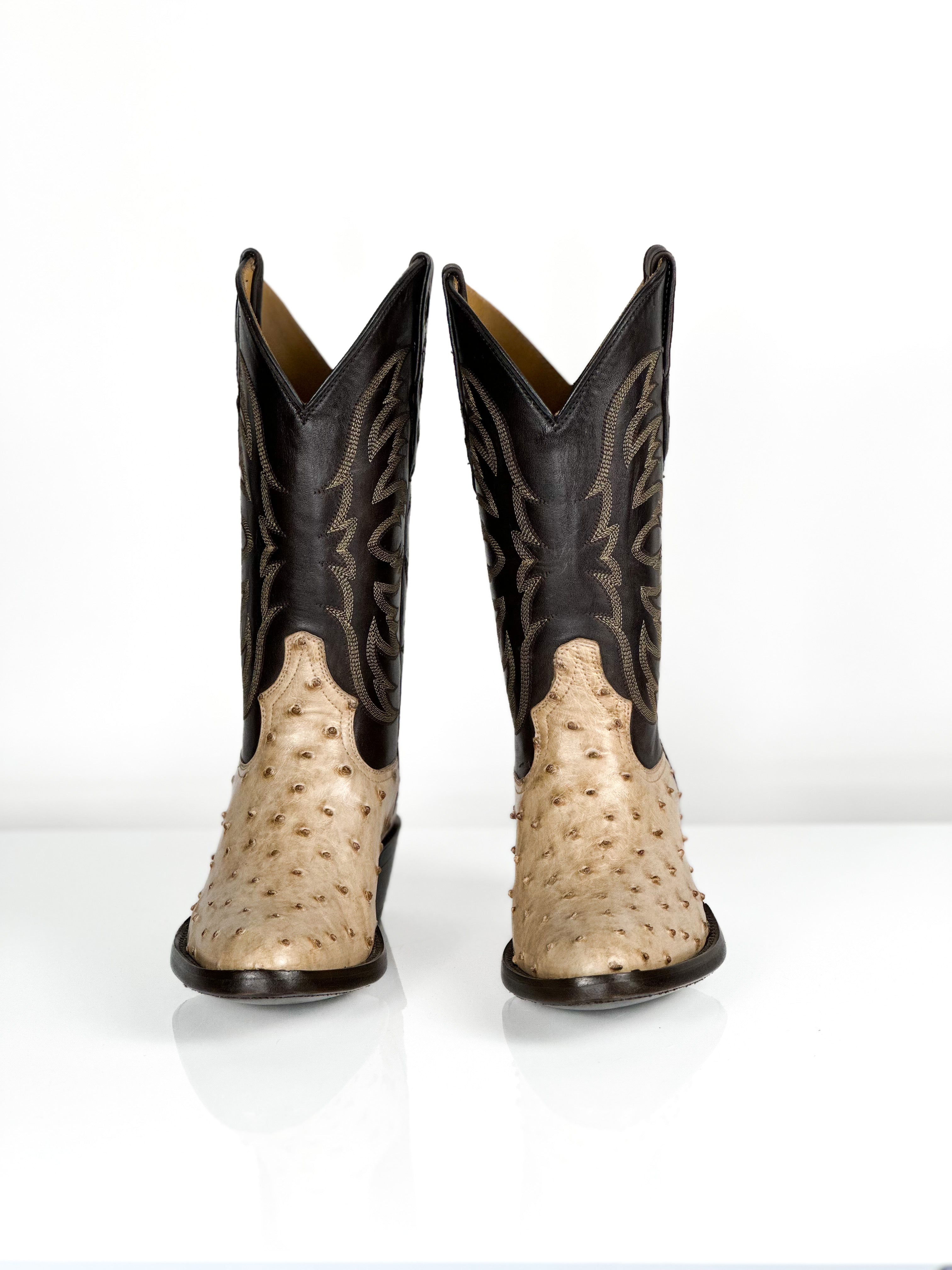 Women's- Gardenia Ostrich — side view