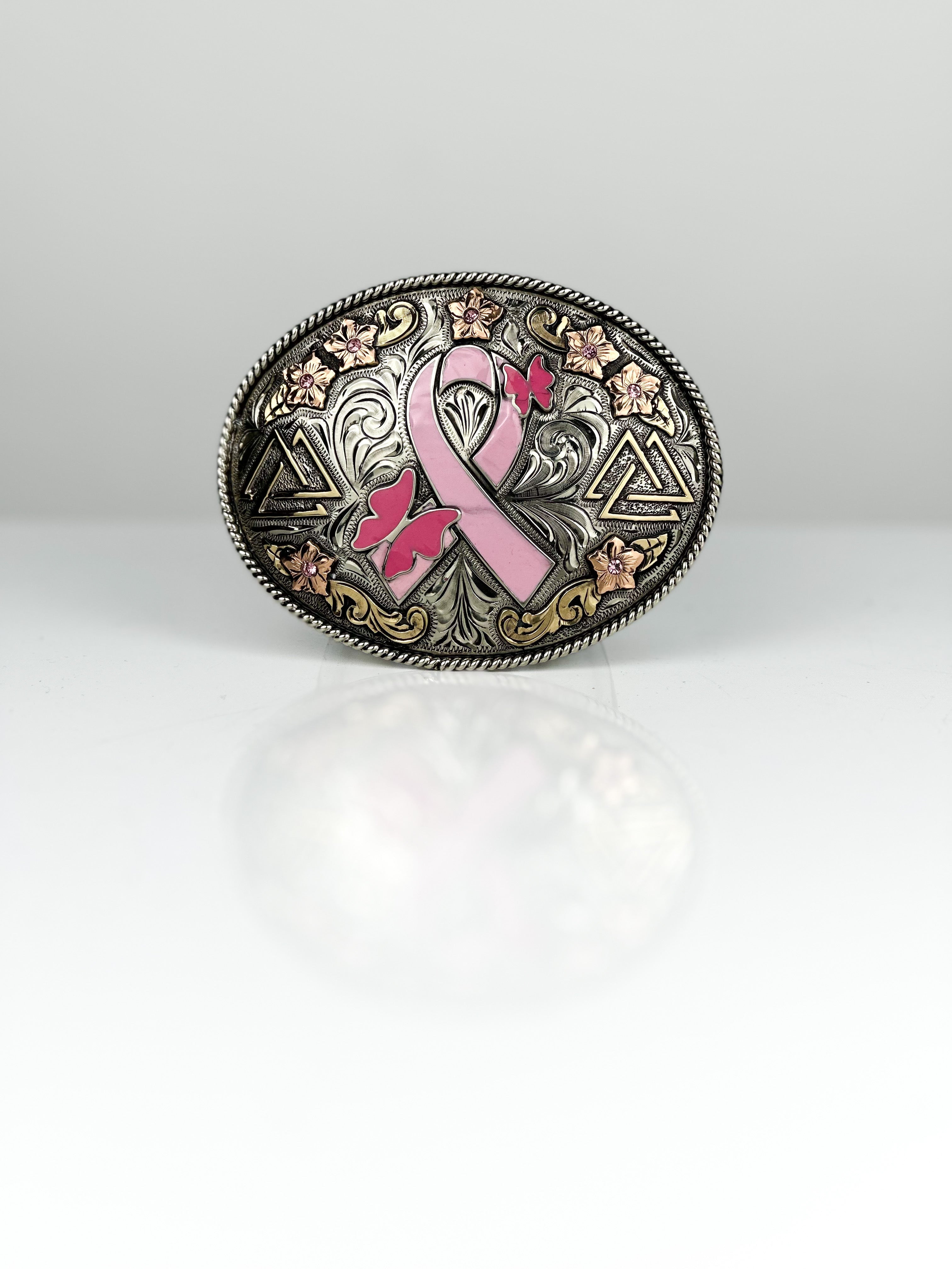 Fight Like A Warrior Buckle — Cuadra Piedreros western belt buckle