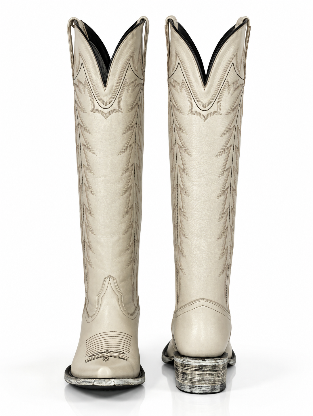 The Wendy — Leather Women's Cowboy Boot, side view