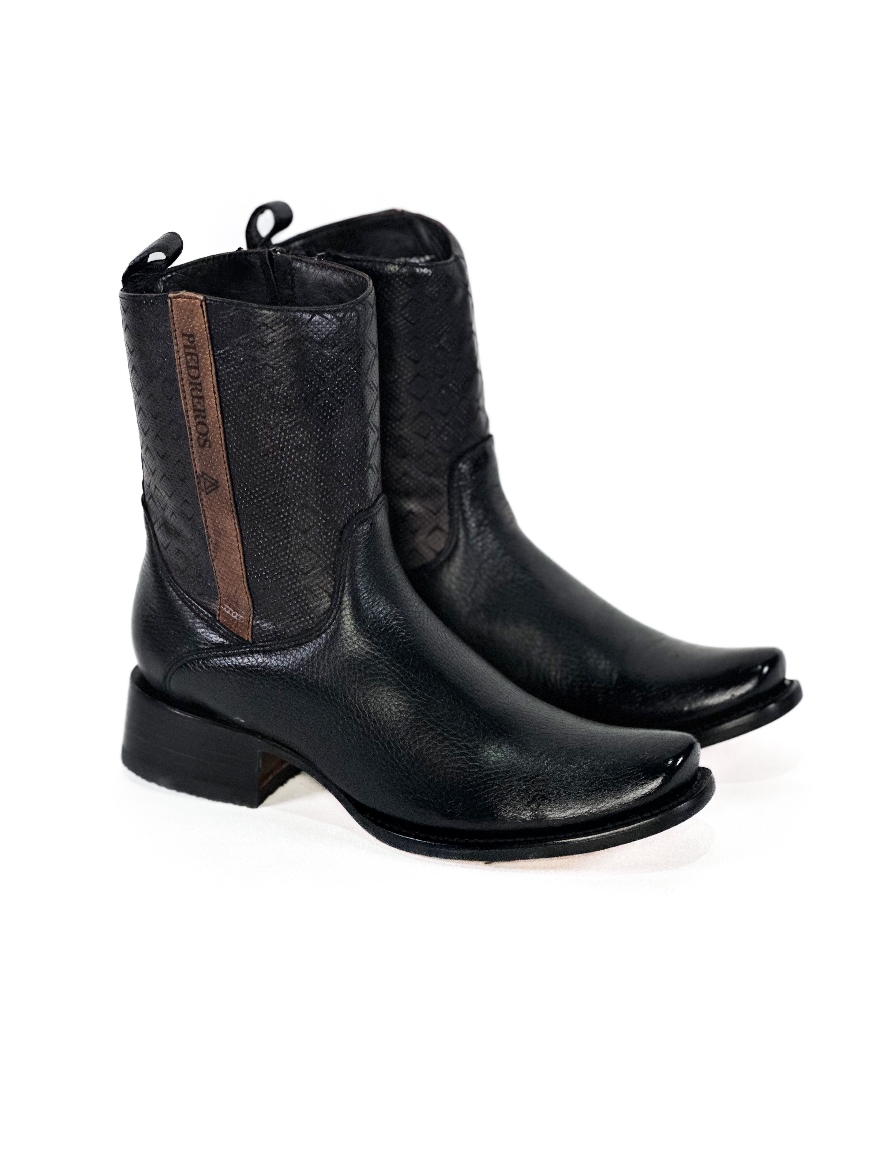 Deer San Vittorio Ankle Boot — handmade western boots by Cuadra Piedreros