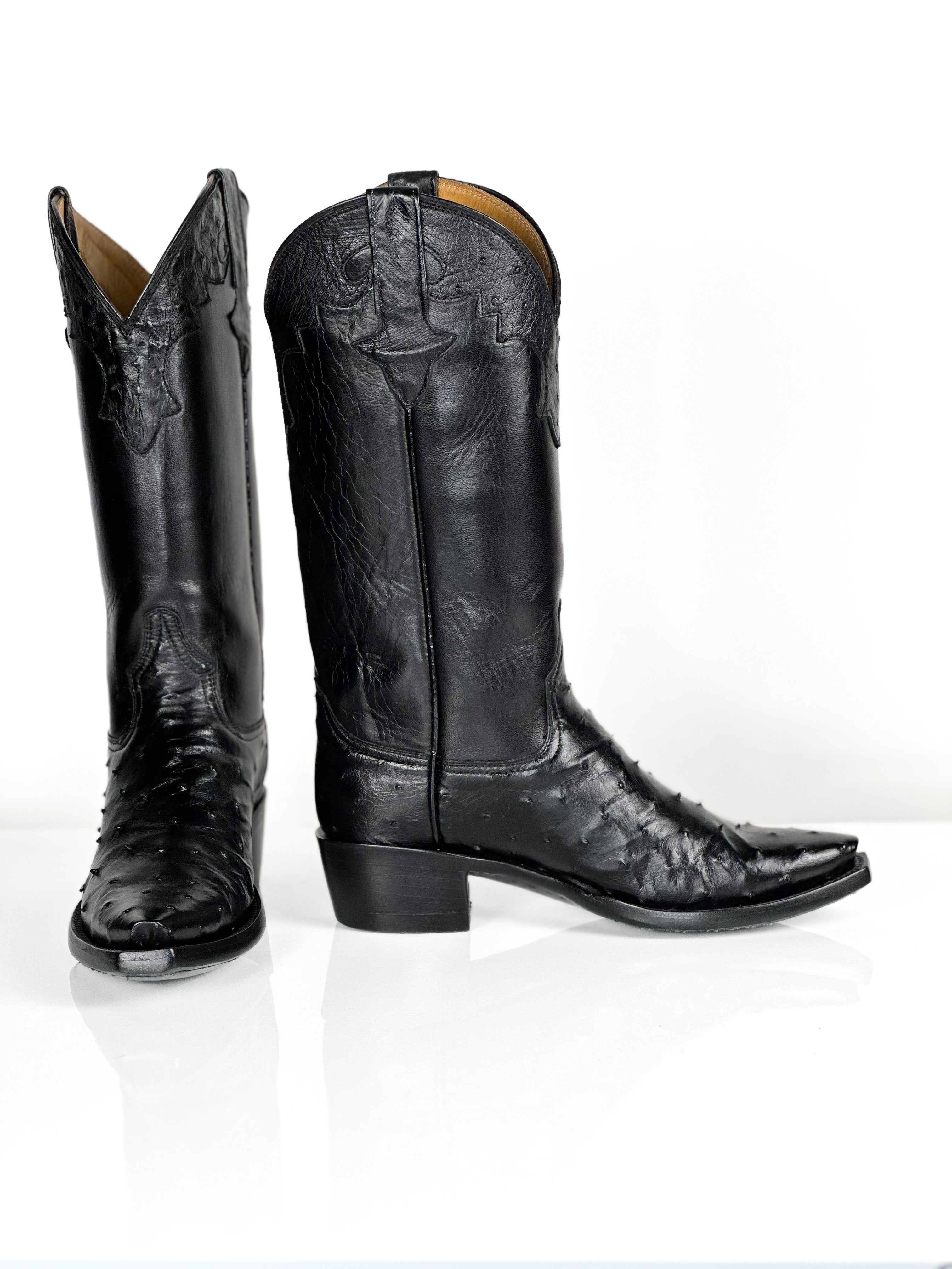 Ostrich- Gunmetal — detail shot