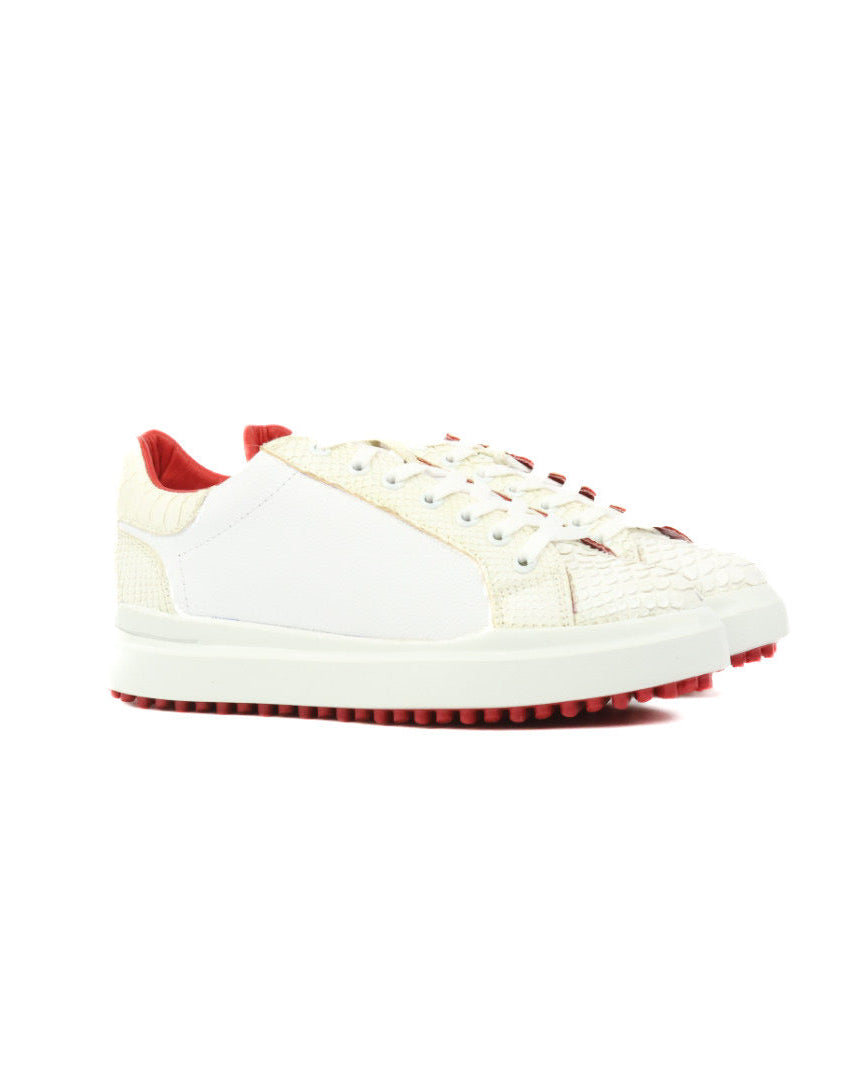 Mens Python Leather Sneakers