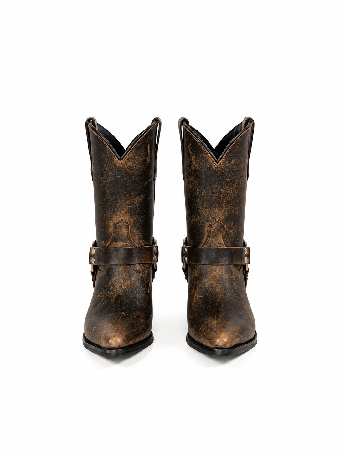 The Alondra — Leather Women's Cowboy Boot, angled view