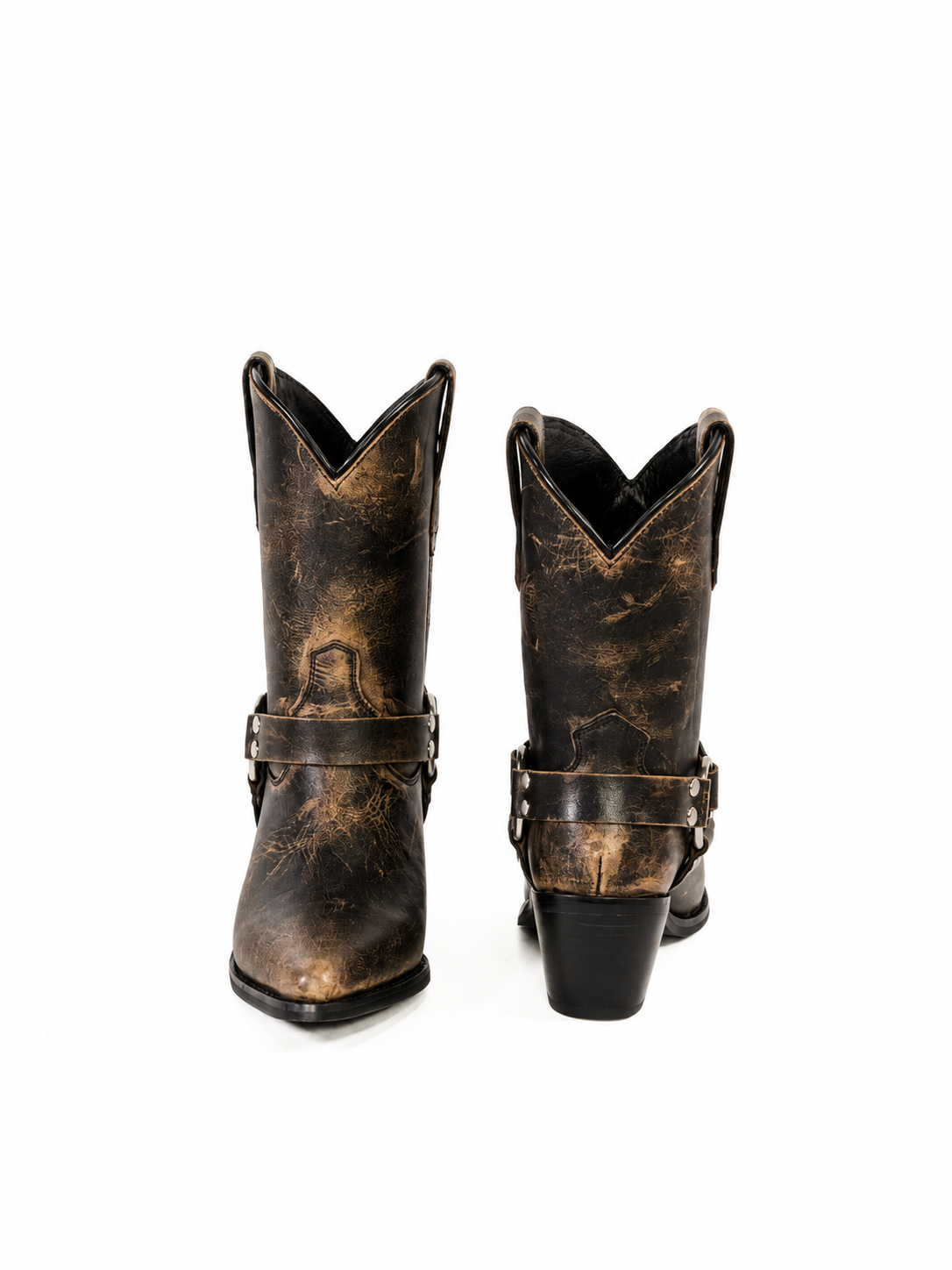 The Alondra — Leather Women's Cowboy Boot, profile view