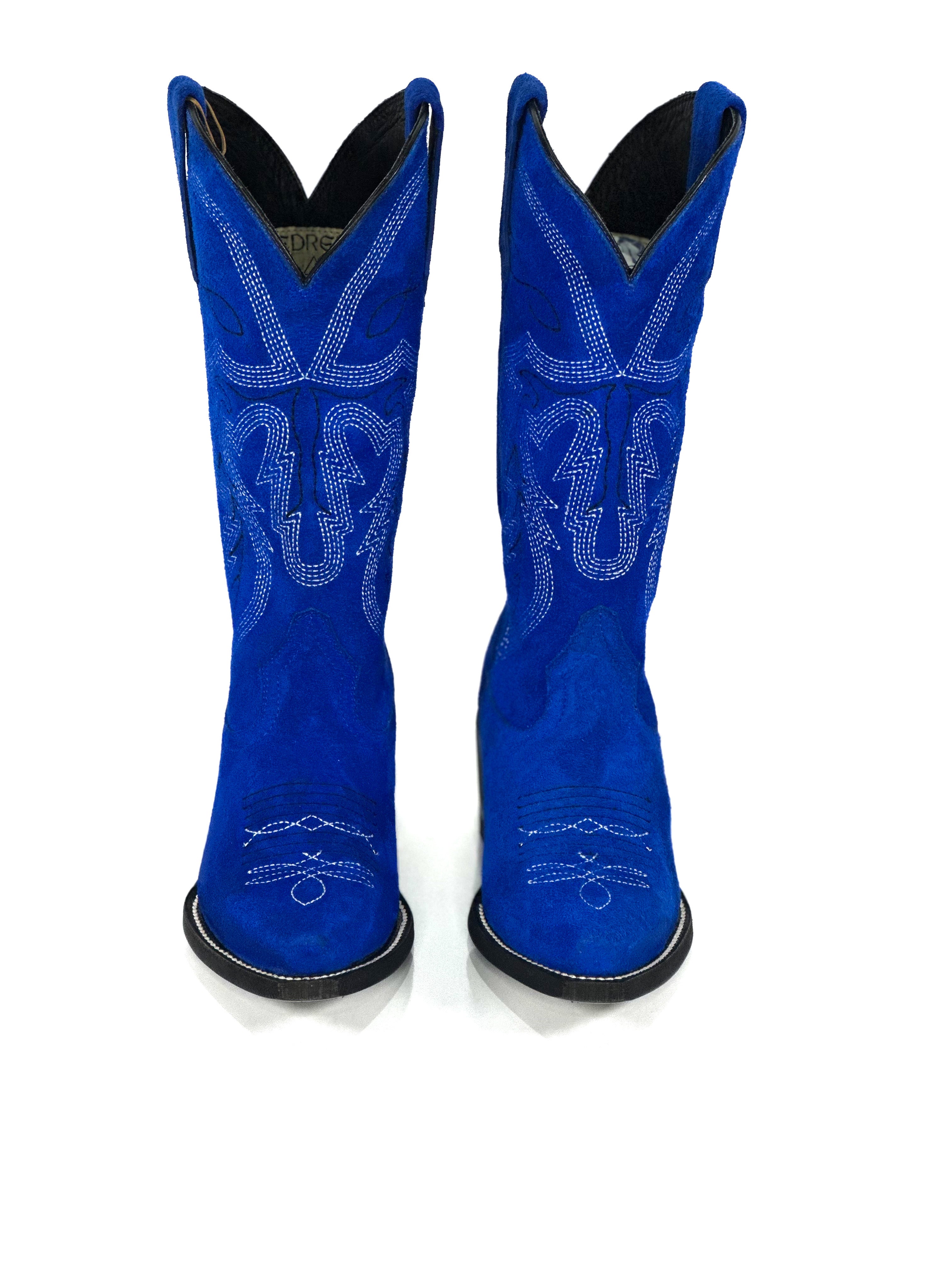 Sophia King Boots — side view of handmade western boots