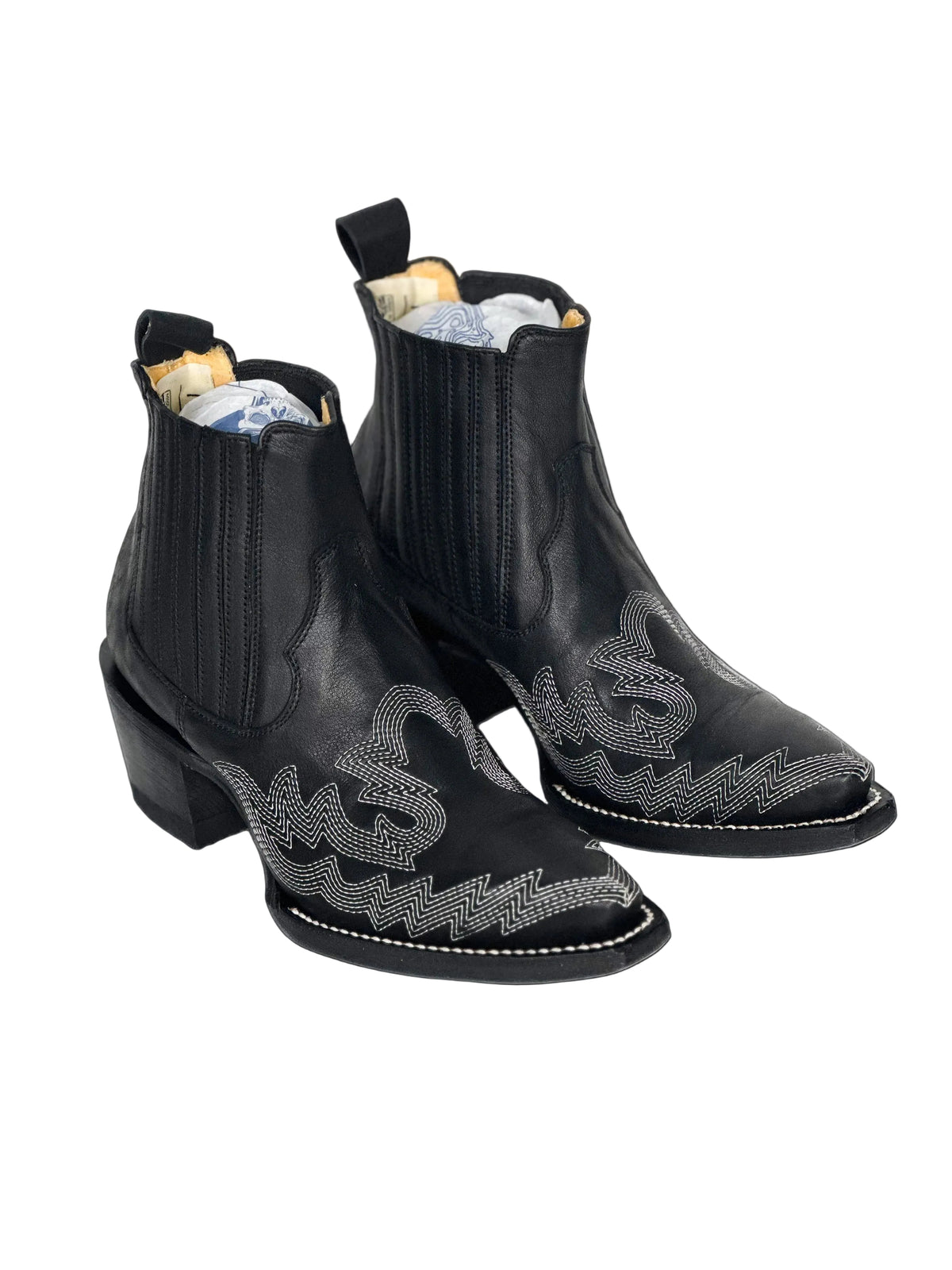 Keeps Dark Soul Boots — side view of handmade western boots