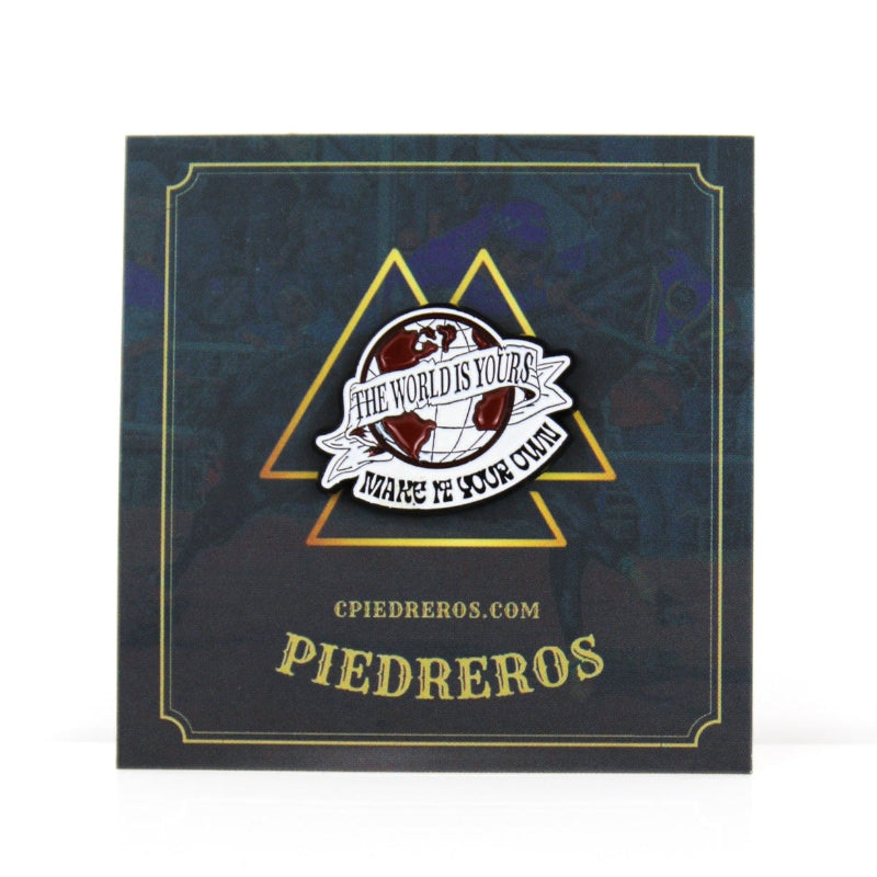 The World Pin by Cuadra Piedreros