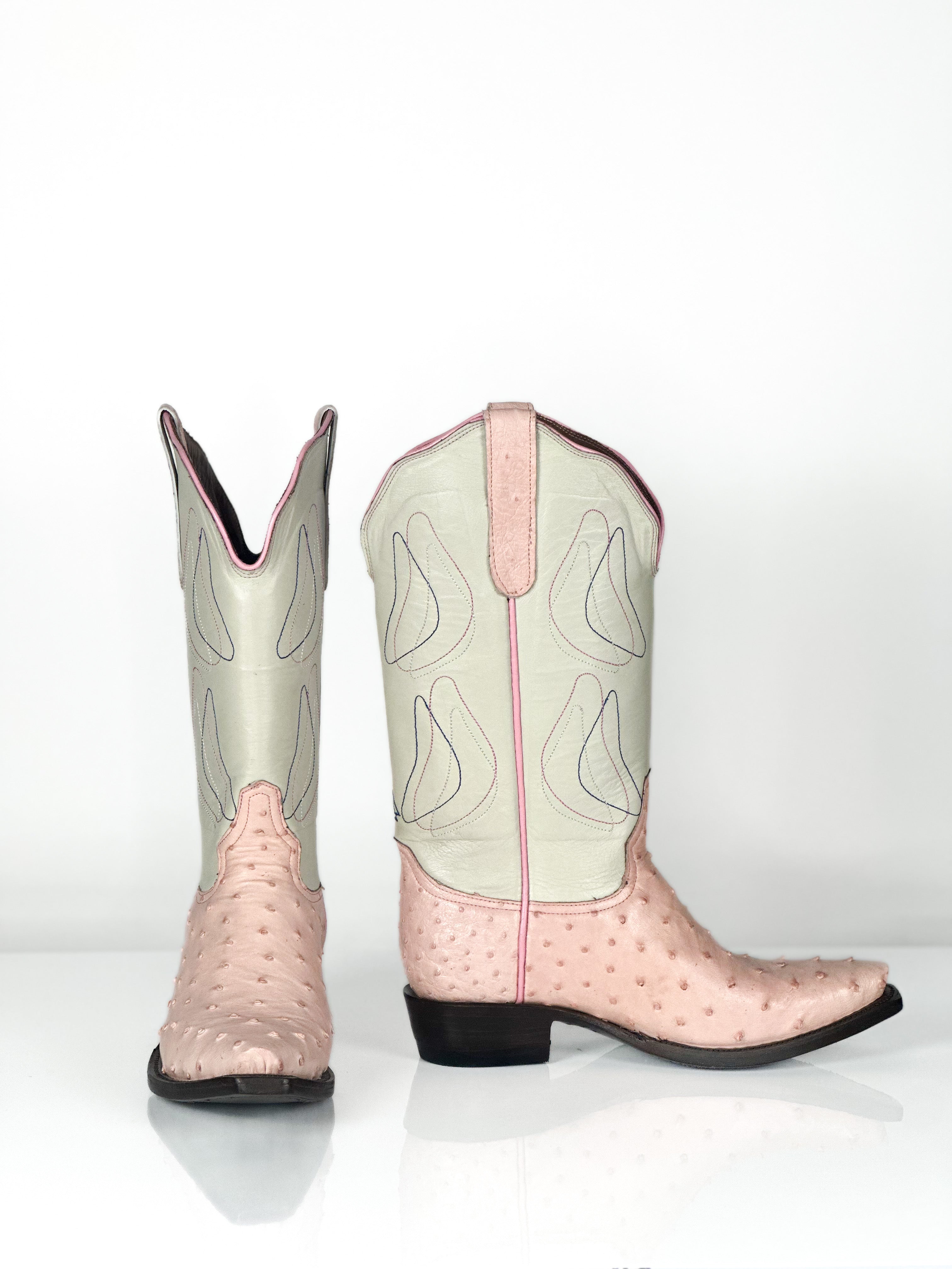 Botas rosa flor de cerezo