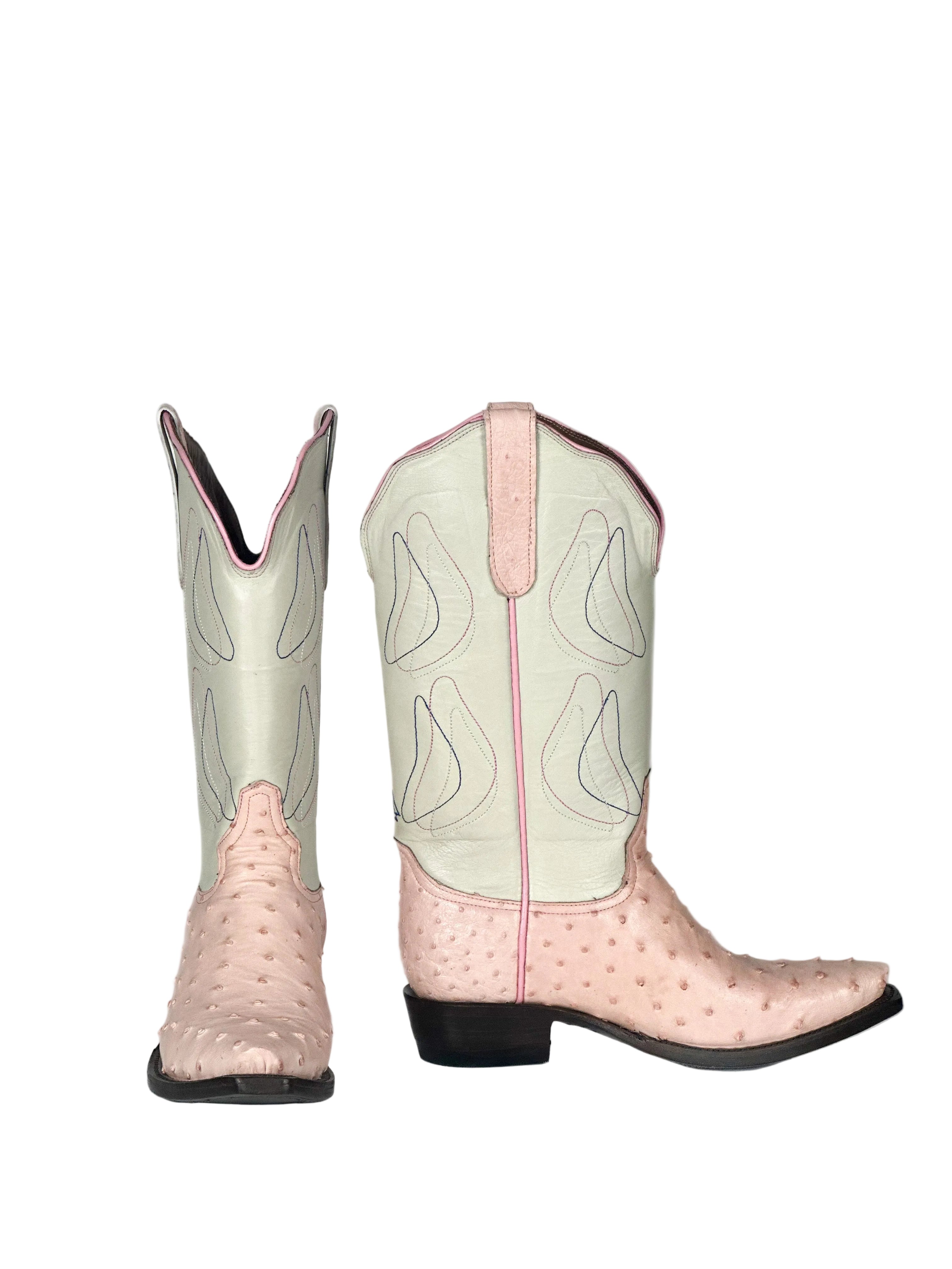 Pink Blossom Boots
