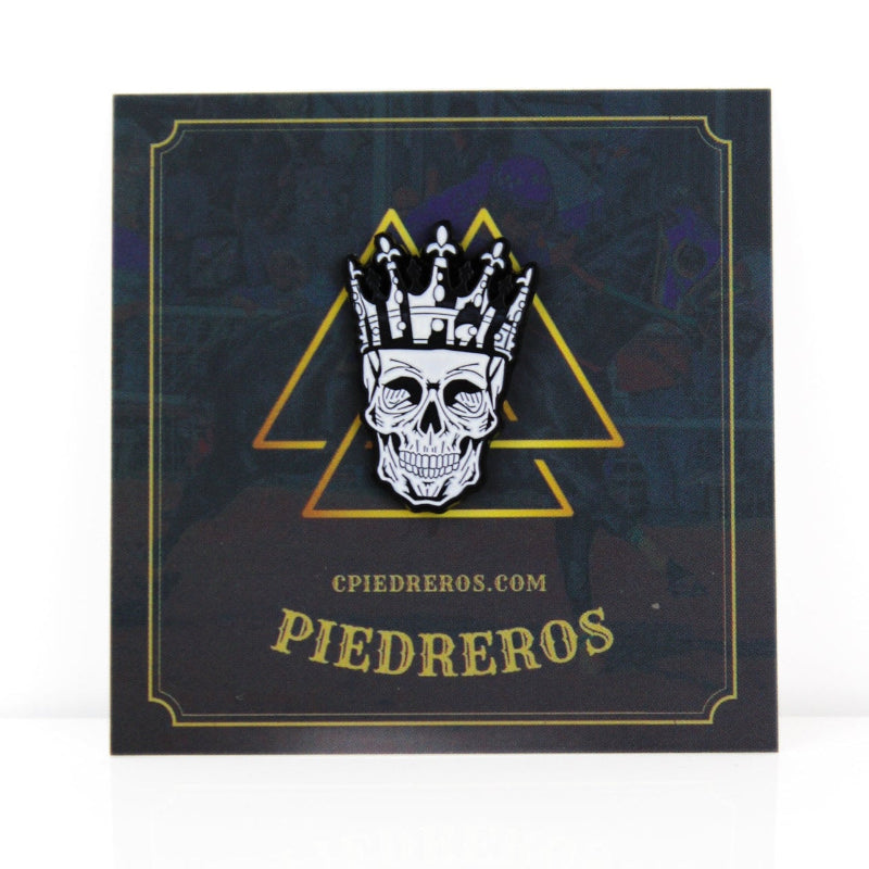 Corona Skull Pin by Cuadra Piedreros