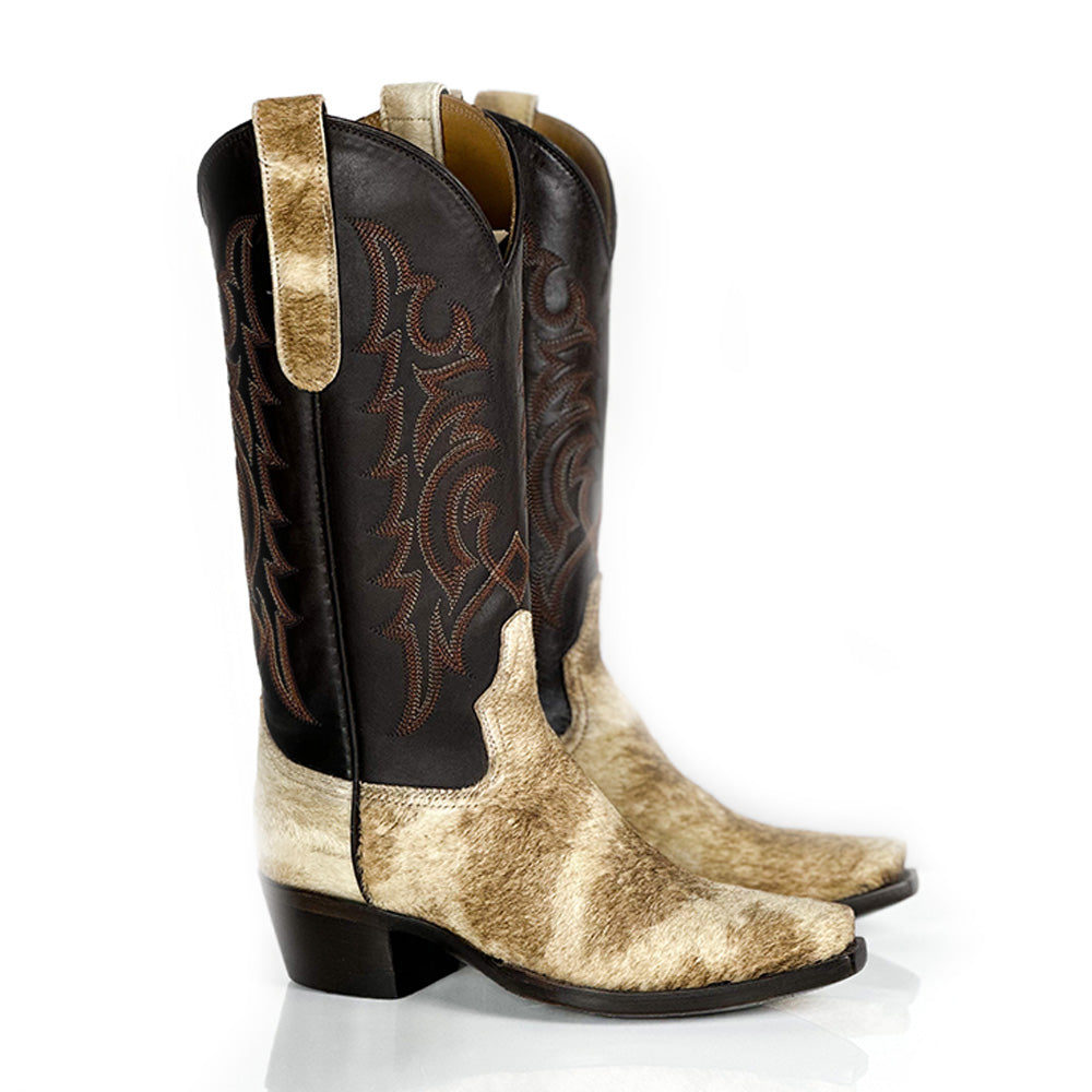 Golden Giraffe Boot — handmade western boots by Cuadra Piedreros