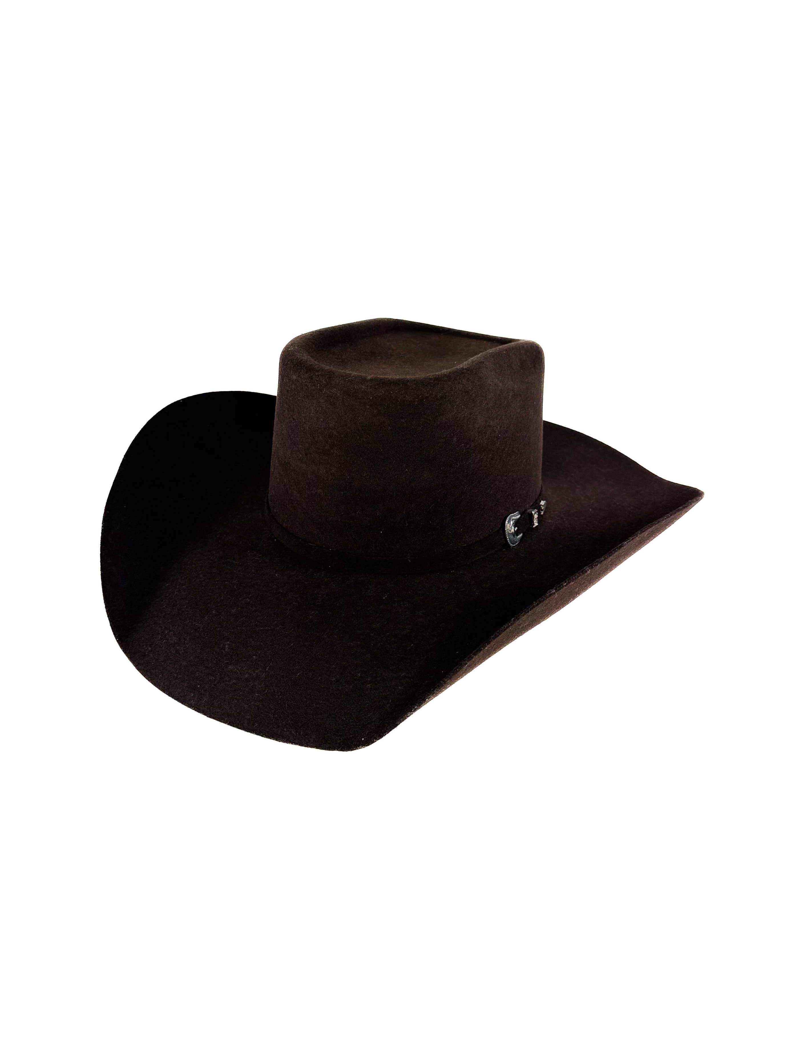 Chocolate Hat — side view of Cuadra Piedreros cap