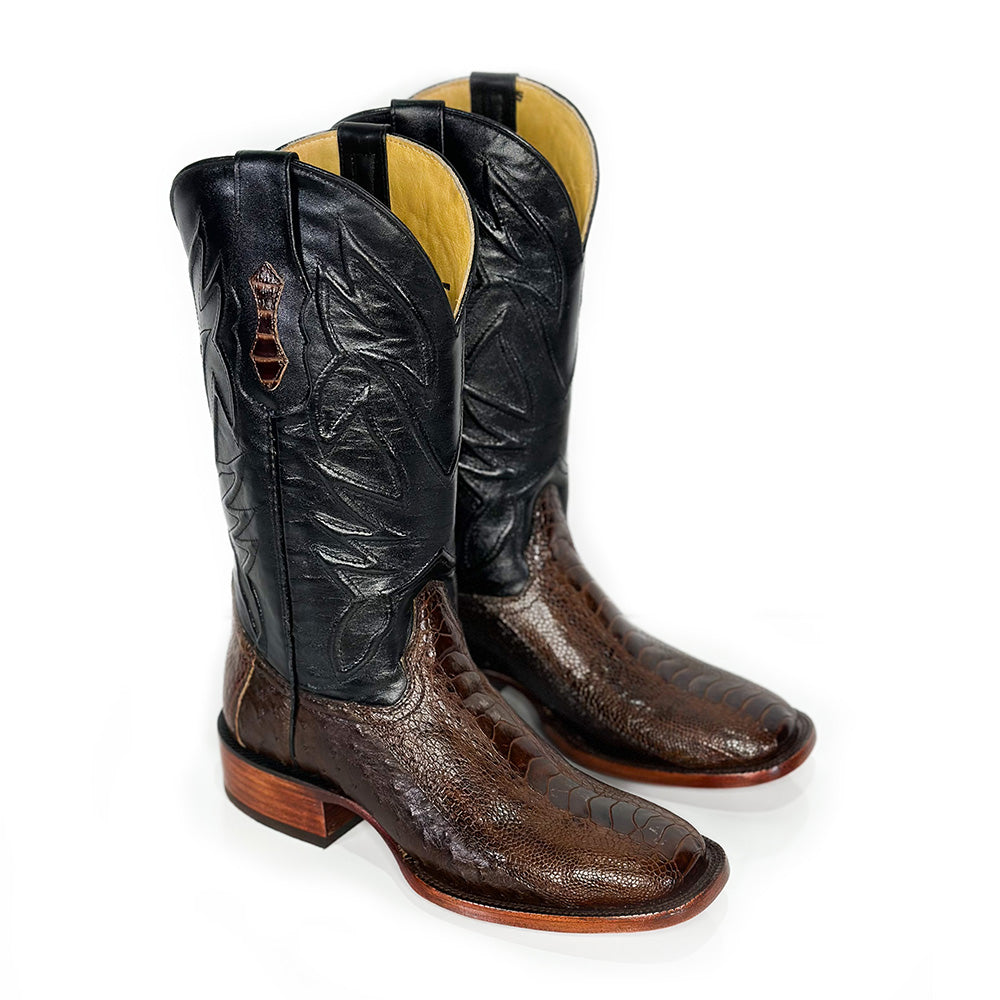 Ñando Ostrich Boot — handmade ostrich boots by Cuadra Piedreros