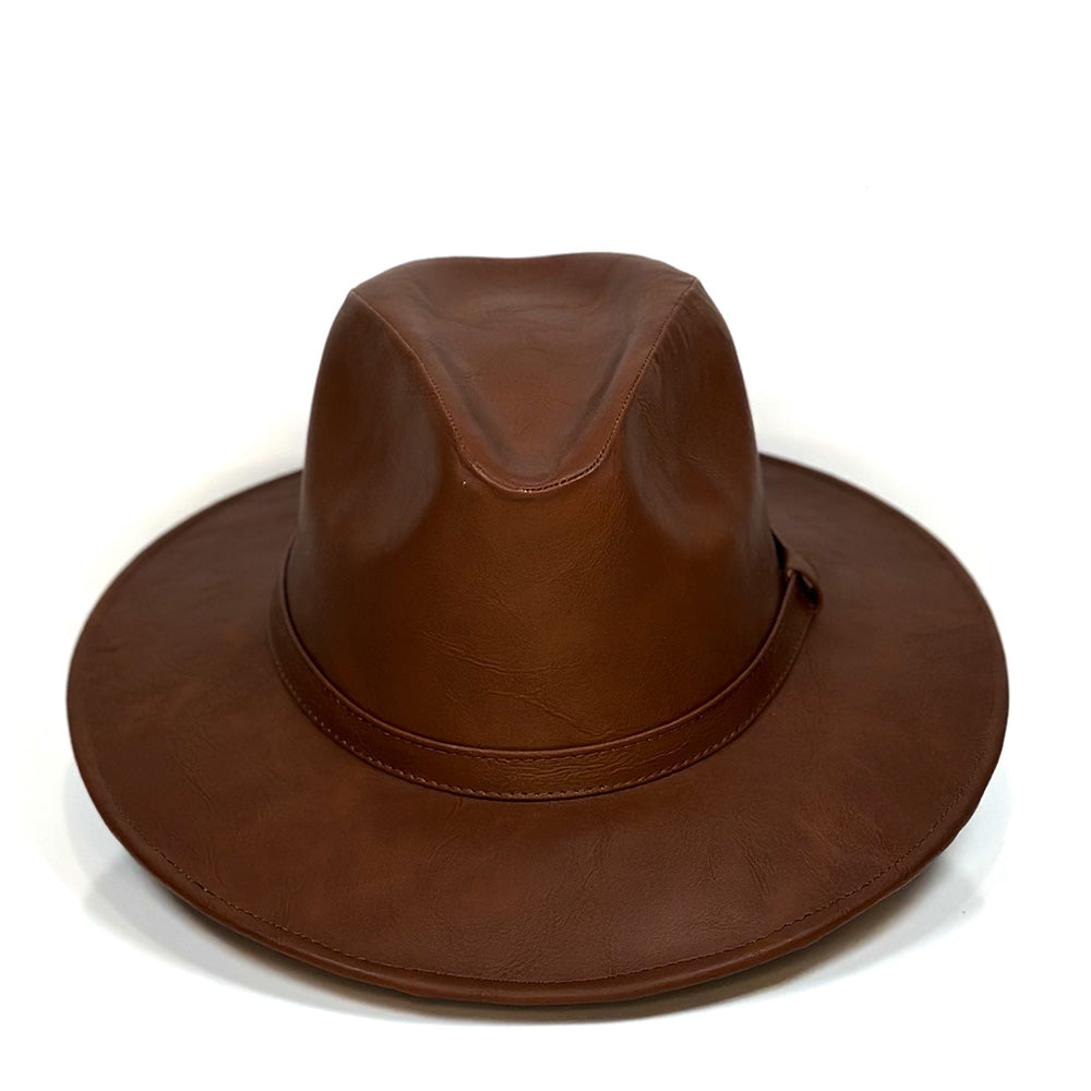Oakley Brown Hat — detail shot of Cuadra Piedreros cap