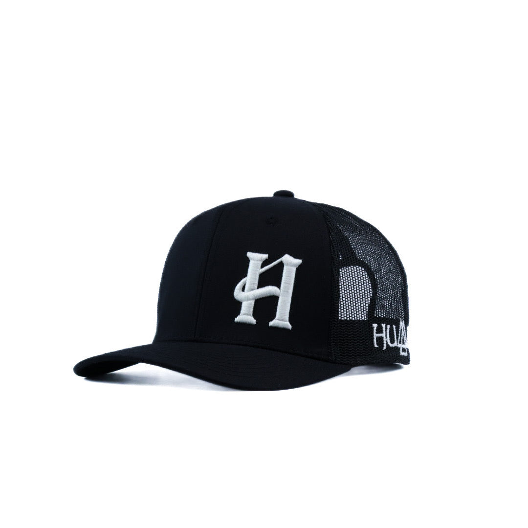 Black cap with white humble logo