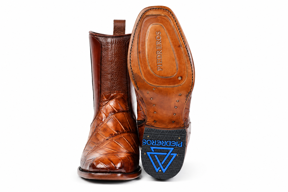 The Zapata Alligator Zip Roper - Honey