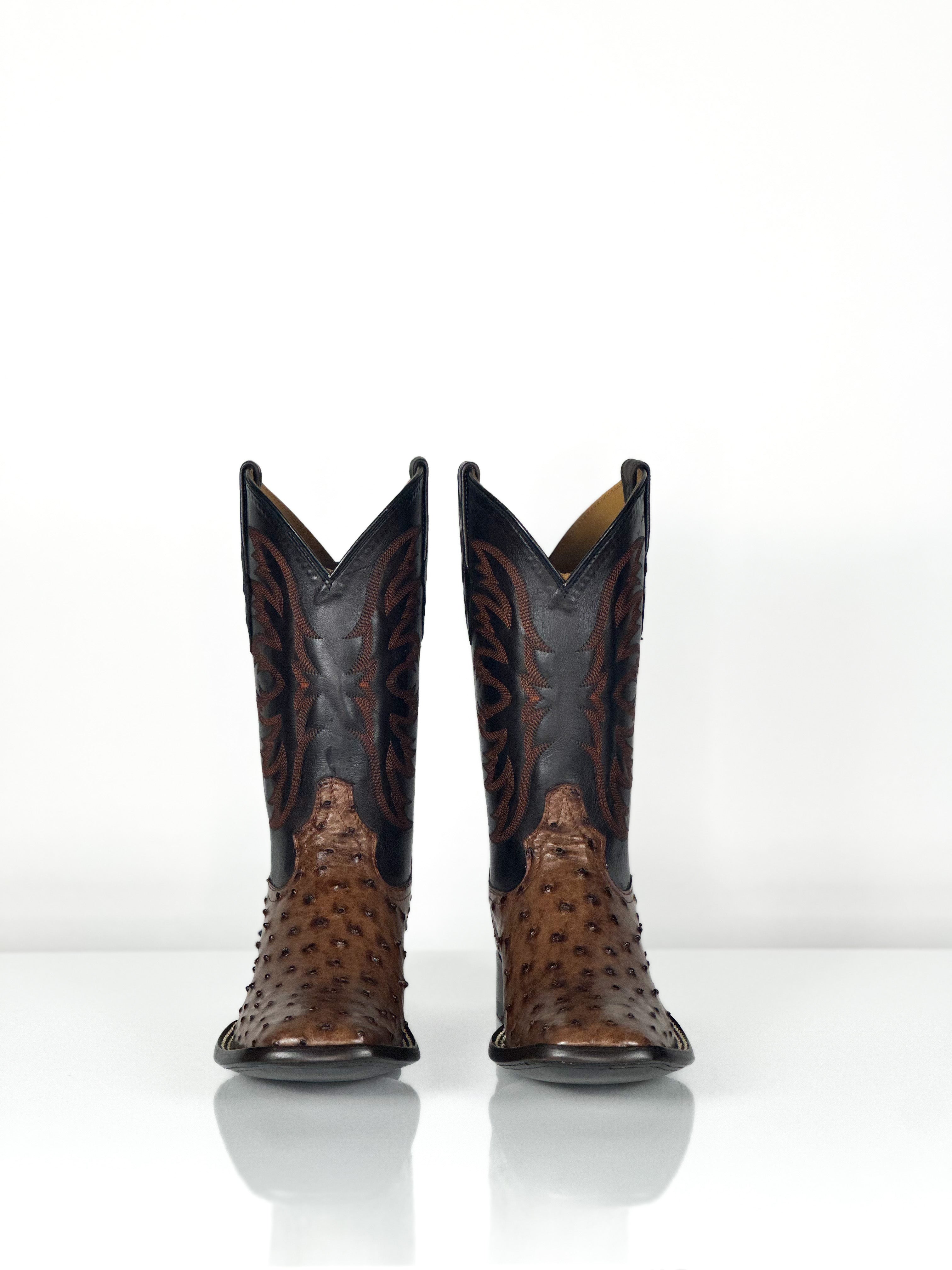 Ostrich - Bourbon — side view