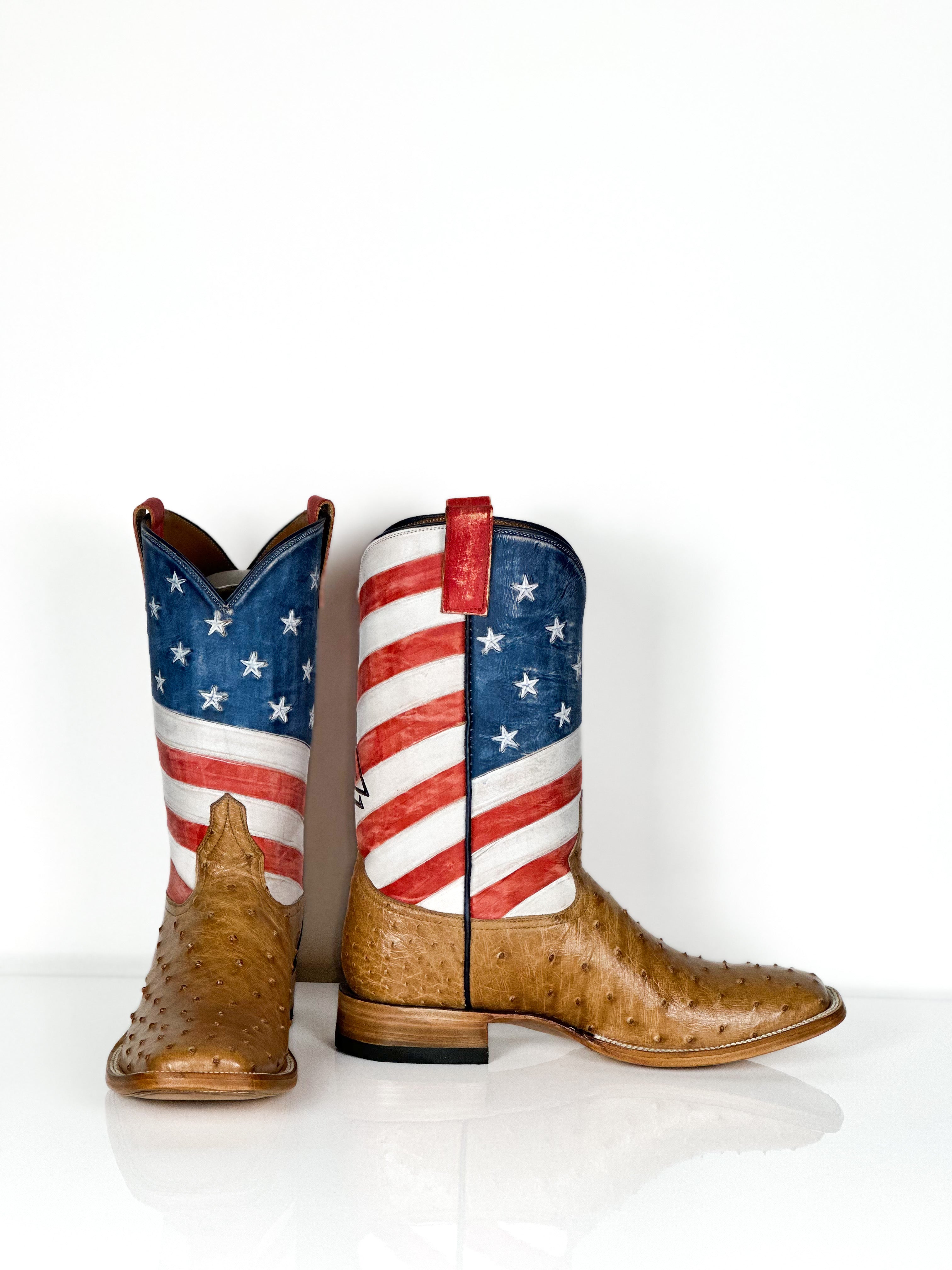 Men’s Ostrich-Morengo — detail shot
