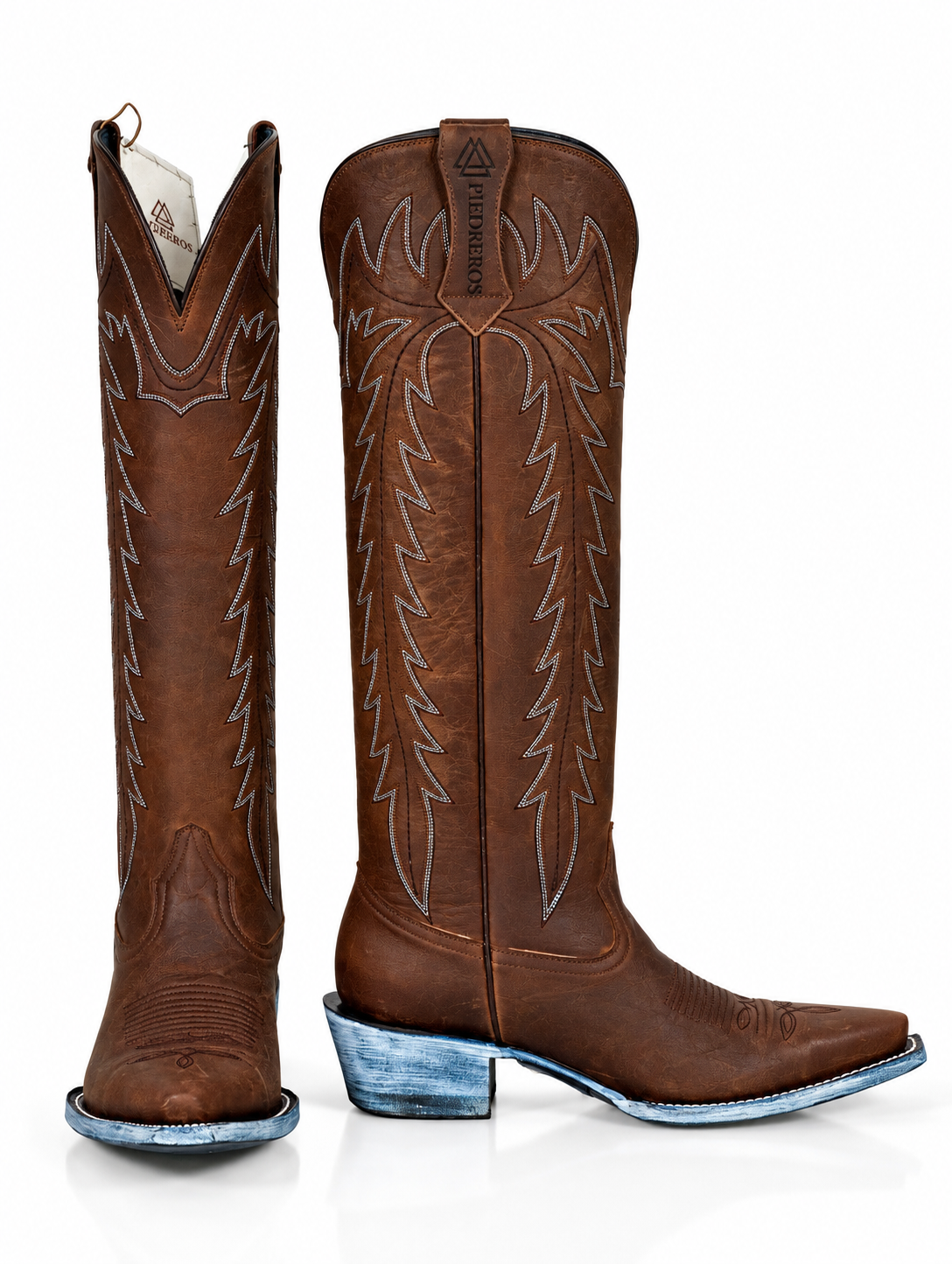 The Wendy — Leather Women's Cowboy Boot, profile view