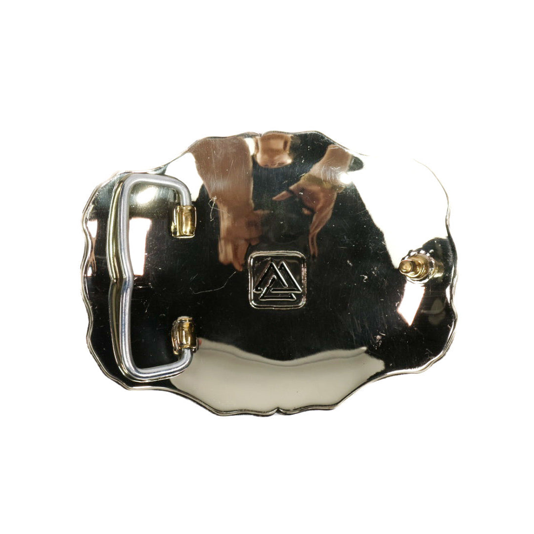 ONYX TRI LONGHORN BUCKLE