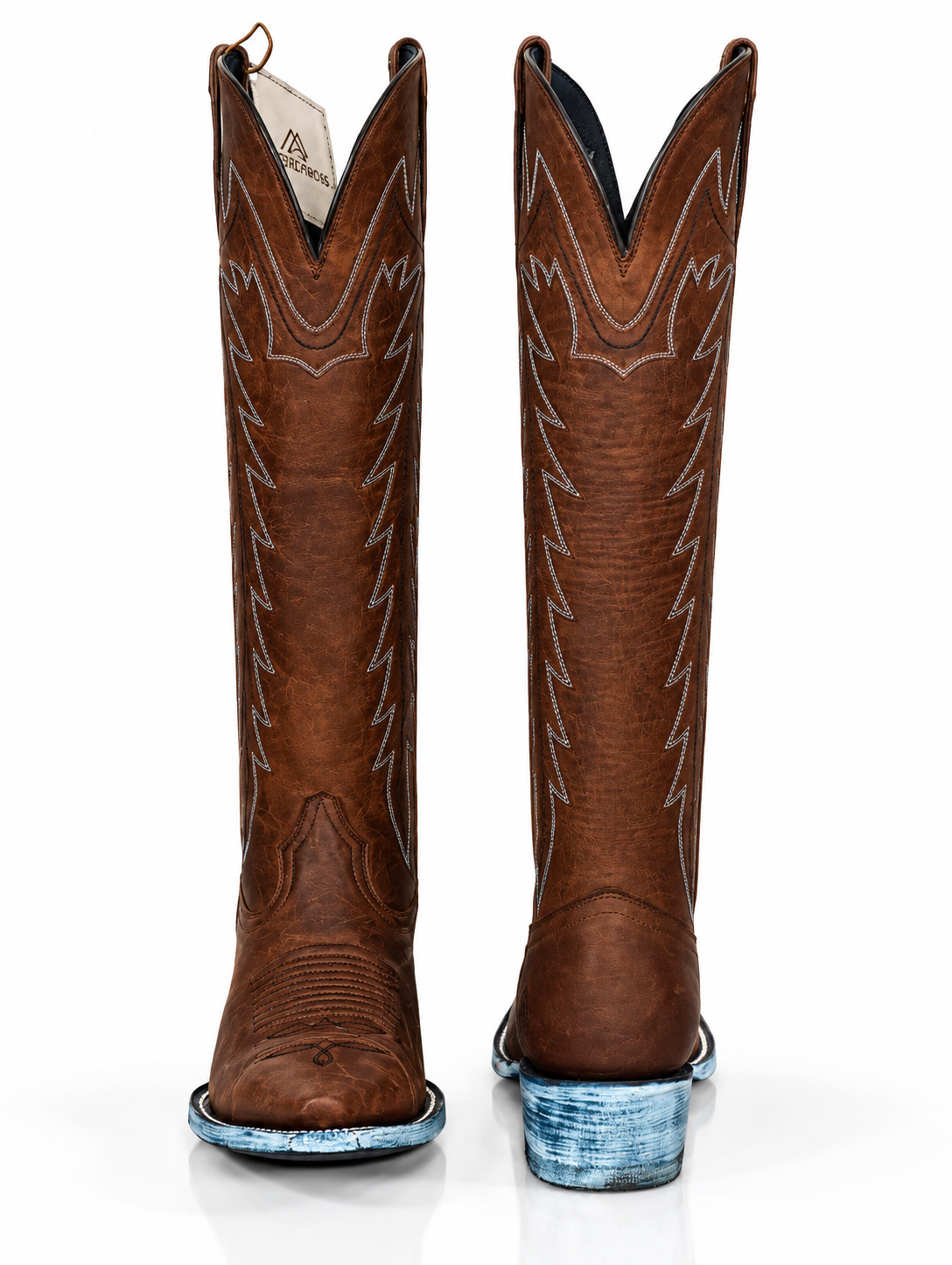 The Wendy — Leather Women's Cowboy Boot, side view
