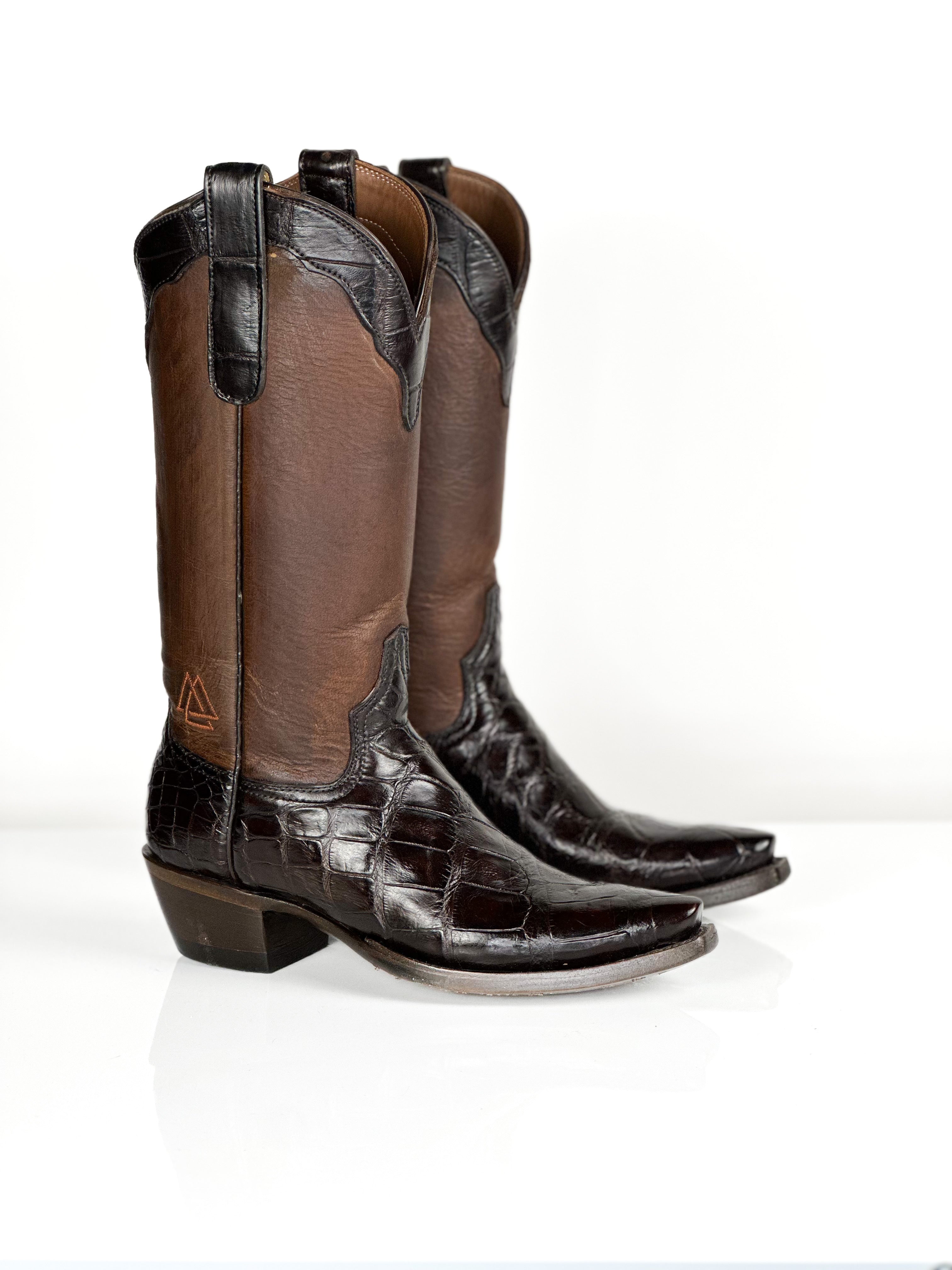 Rockwood gator Boots — handmade alligator boots by Cuadra Piedreros
