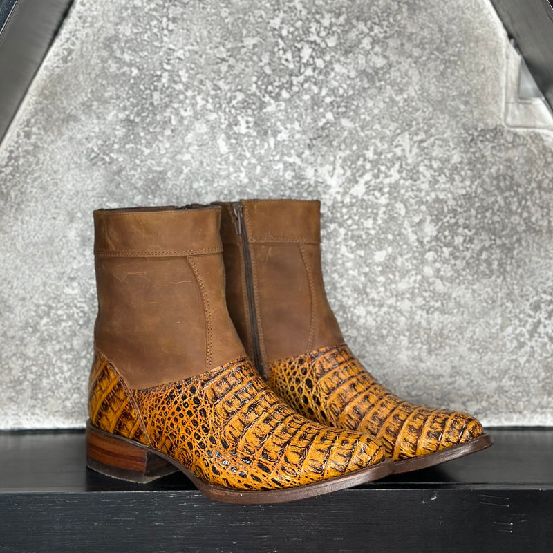 Ambar Jaguar Boots — handmade western boots by Cuadra Piedreros