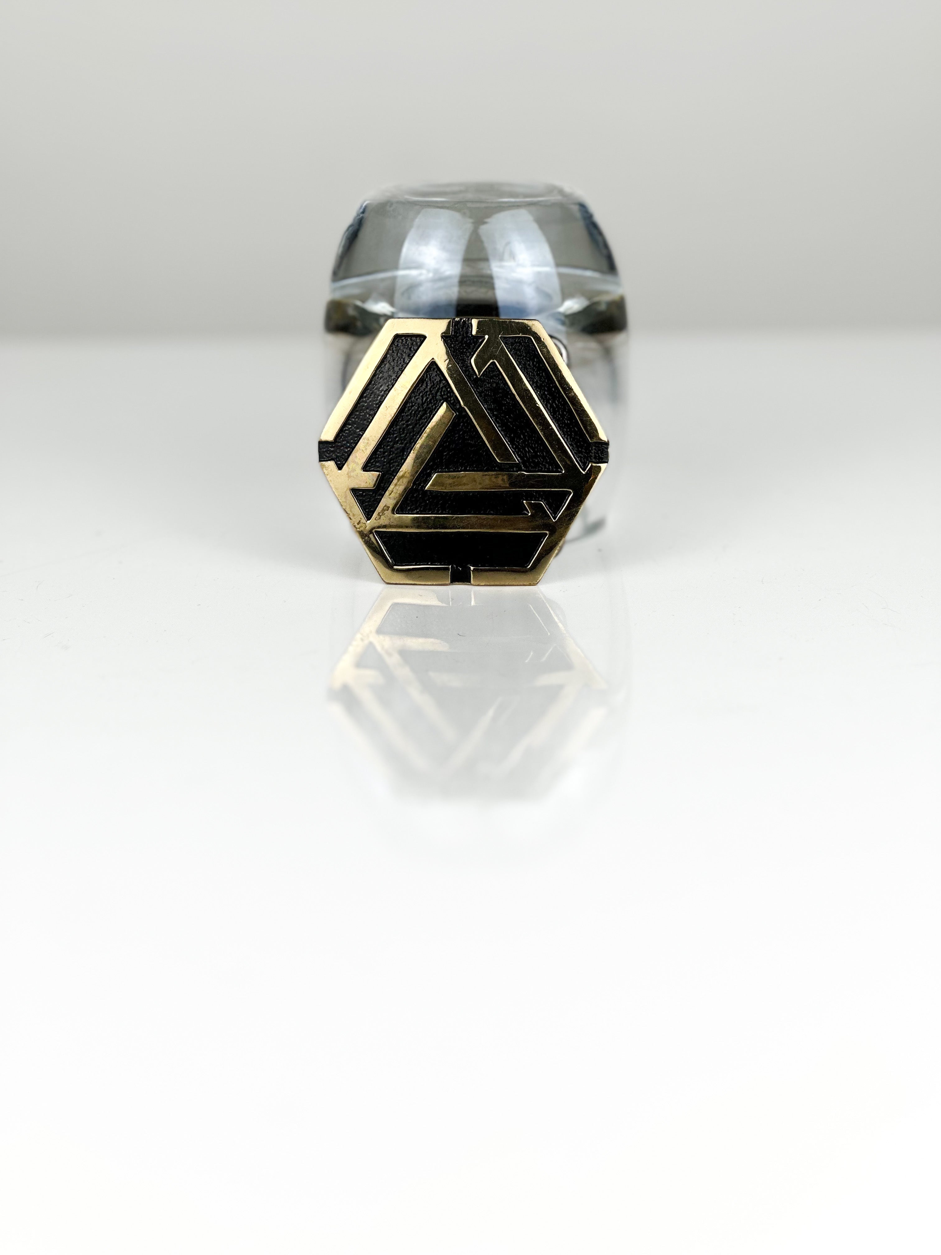 TRIHEX BUCKLE — Cuadra Piedreros western belt buckle
