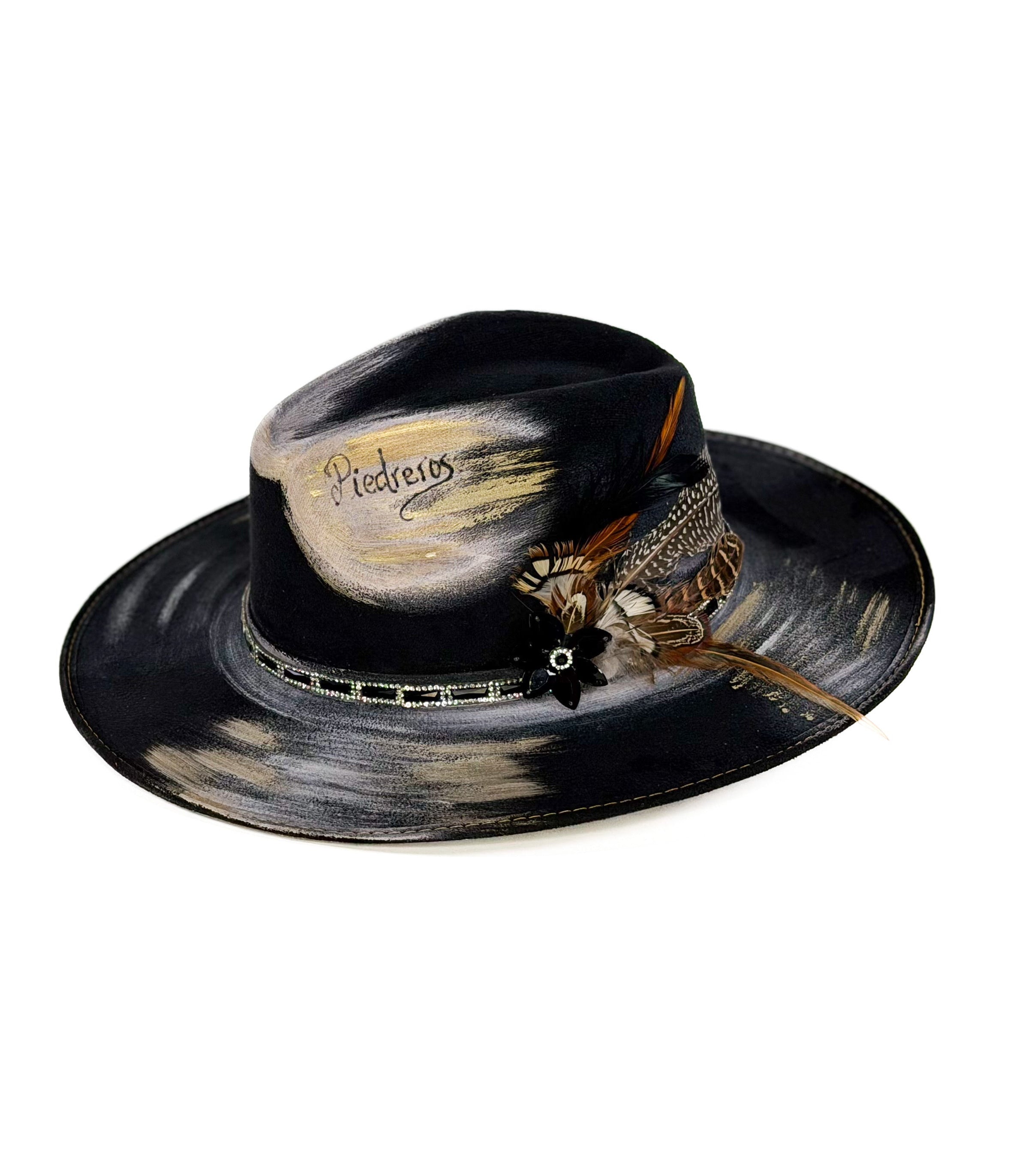 Golden whisper — side view