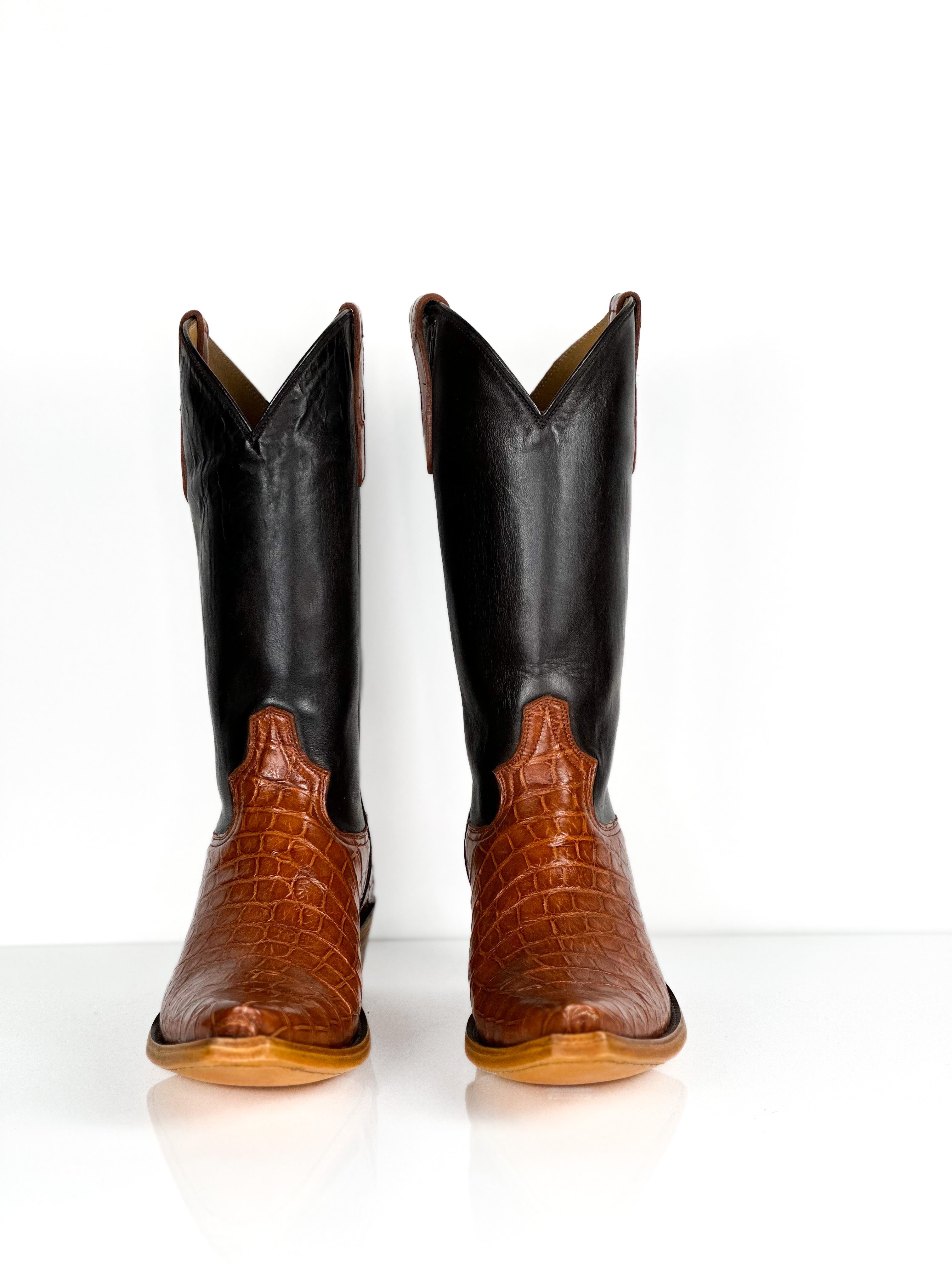 American Alligator - Bronze — side view