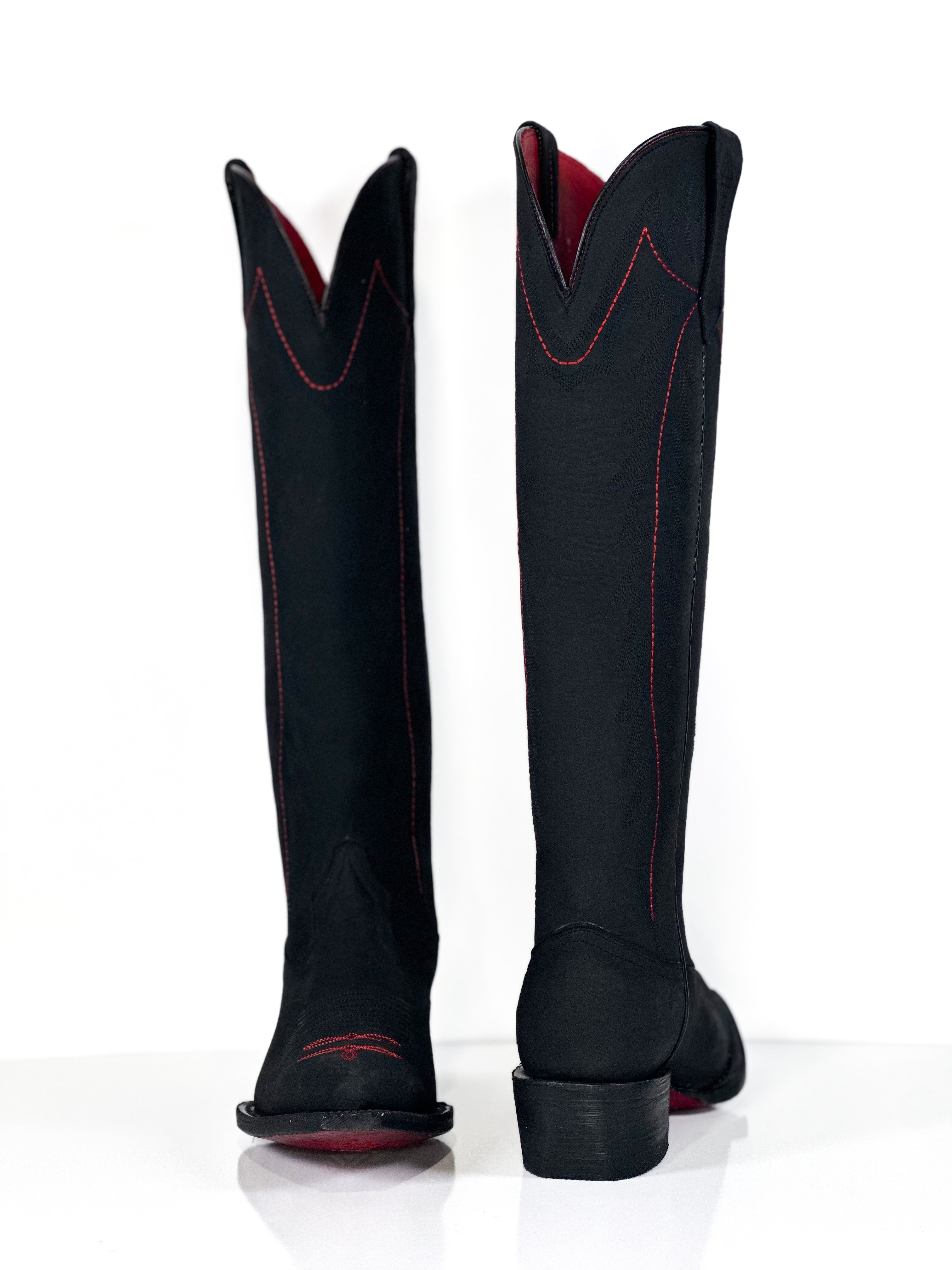 Wendy Boots 7.5 — angled view of handmade western boots
